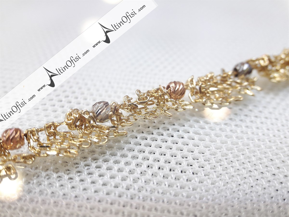 Zincir Künye 14 Ayar Altın