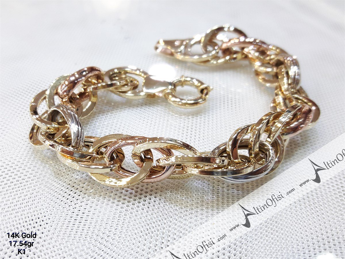 Zincir Künye 14 Ayar Altın