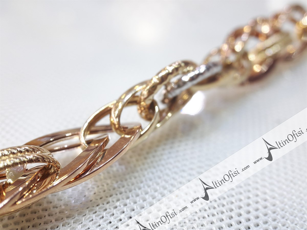 Zincir Künye 14 Ayar Altın