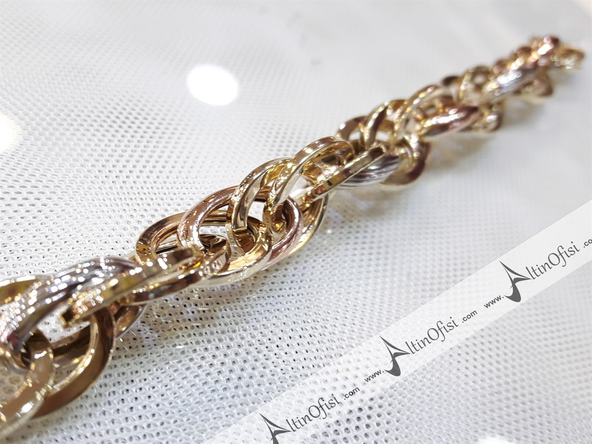 Zincir Künye 14 Ayar Altın