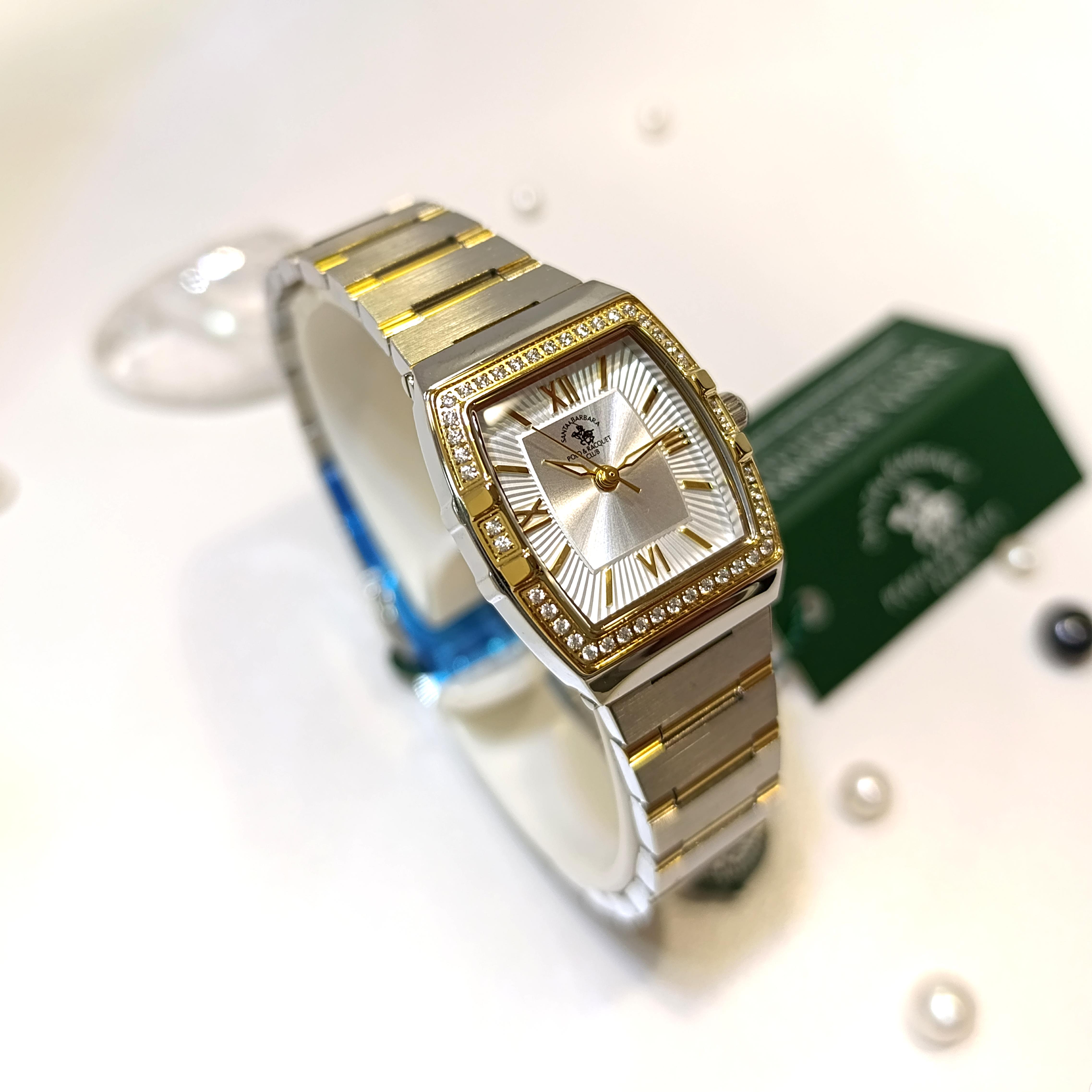 SB POLO Luxury Bayan Saat 5 ATM Su Geçirmez Saat HD VİDEOLU