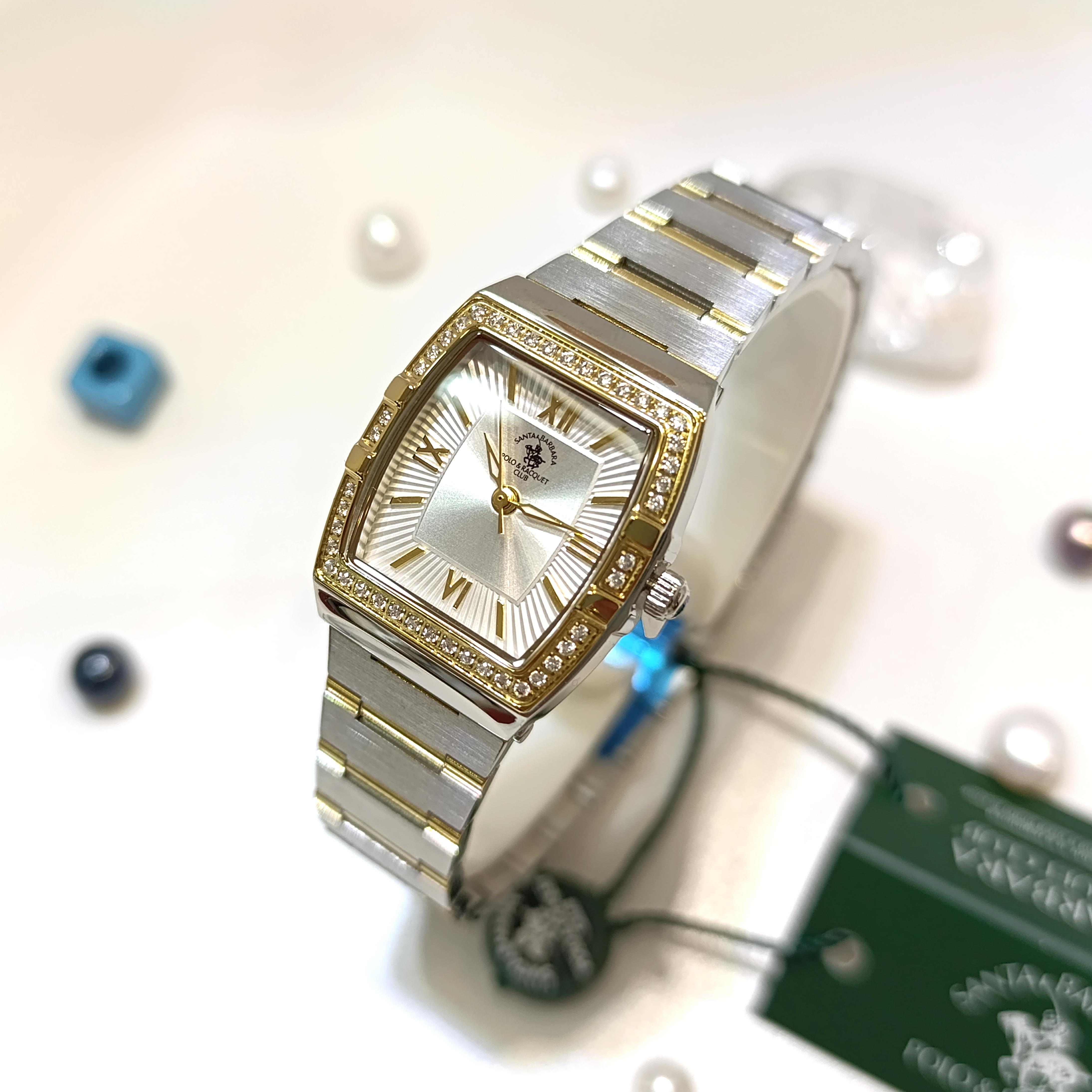 SB POLO Luxury Bayan Saat 5 ATM Su Geçirmez Saat HD VİDEOLU