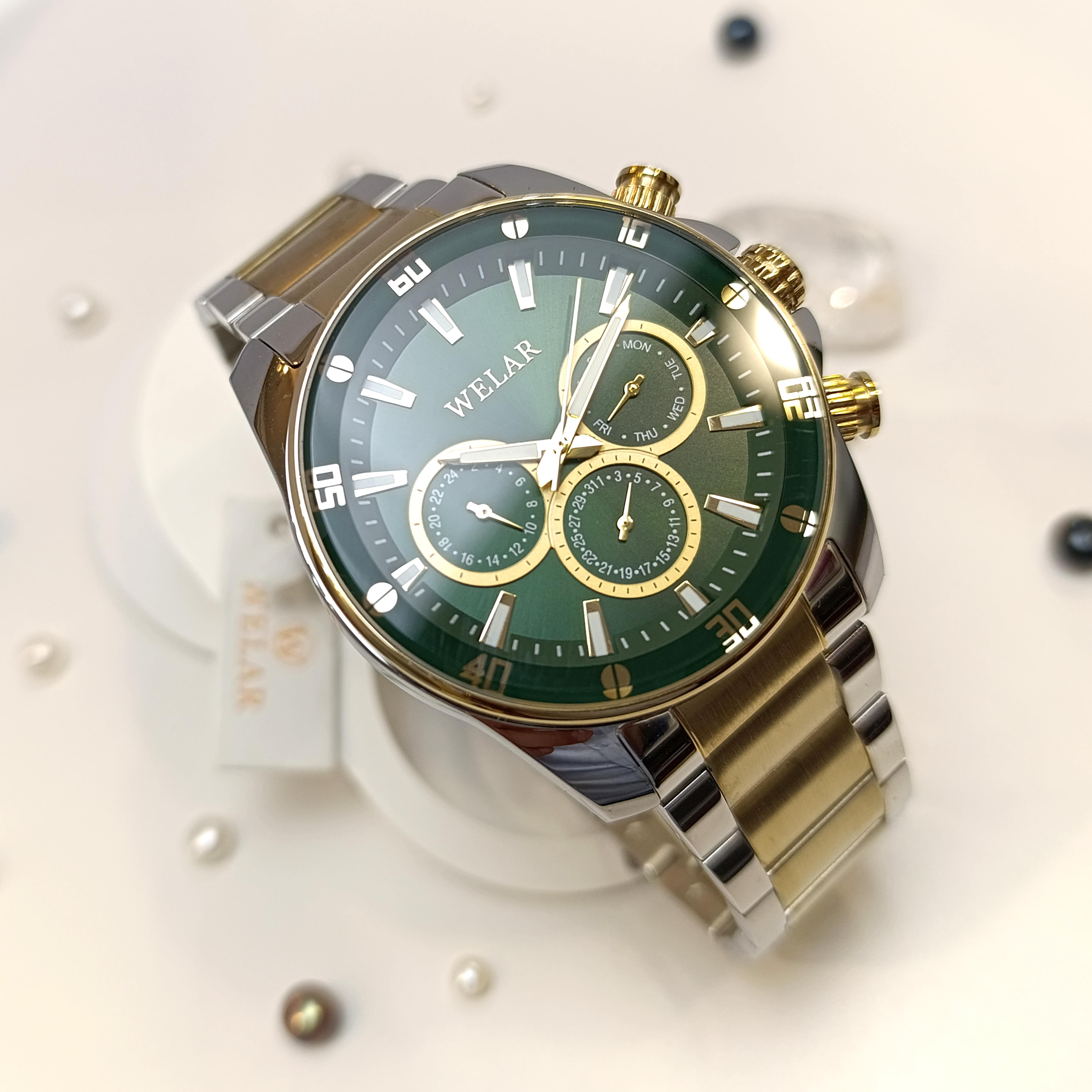 Welar Erkek Saat 3 ATM Su Geçirmez Saat HD VİDEOLU