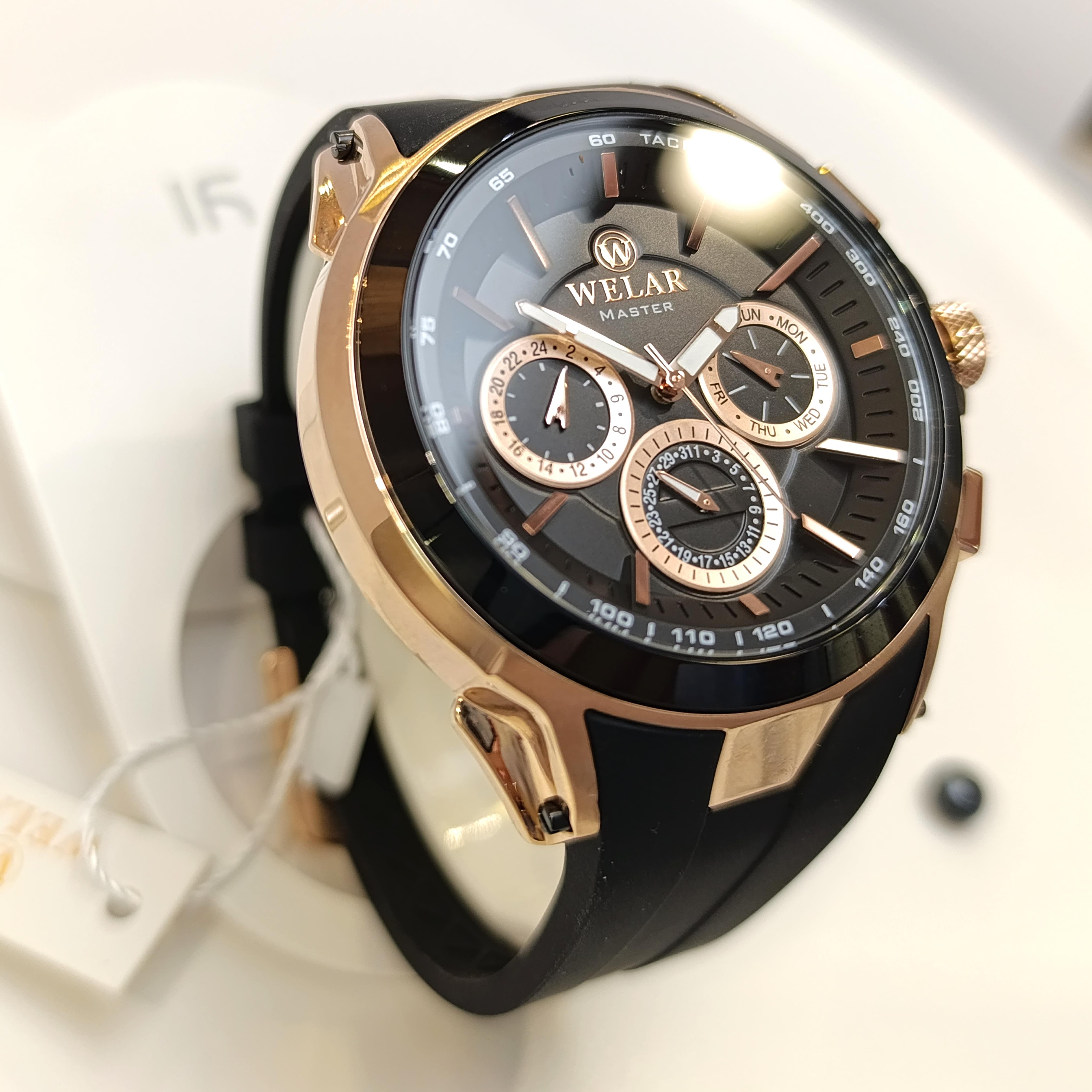 Welar Erkek Saat 3 ATM Su Geçirmez Saat HD VİDEOLU