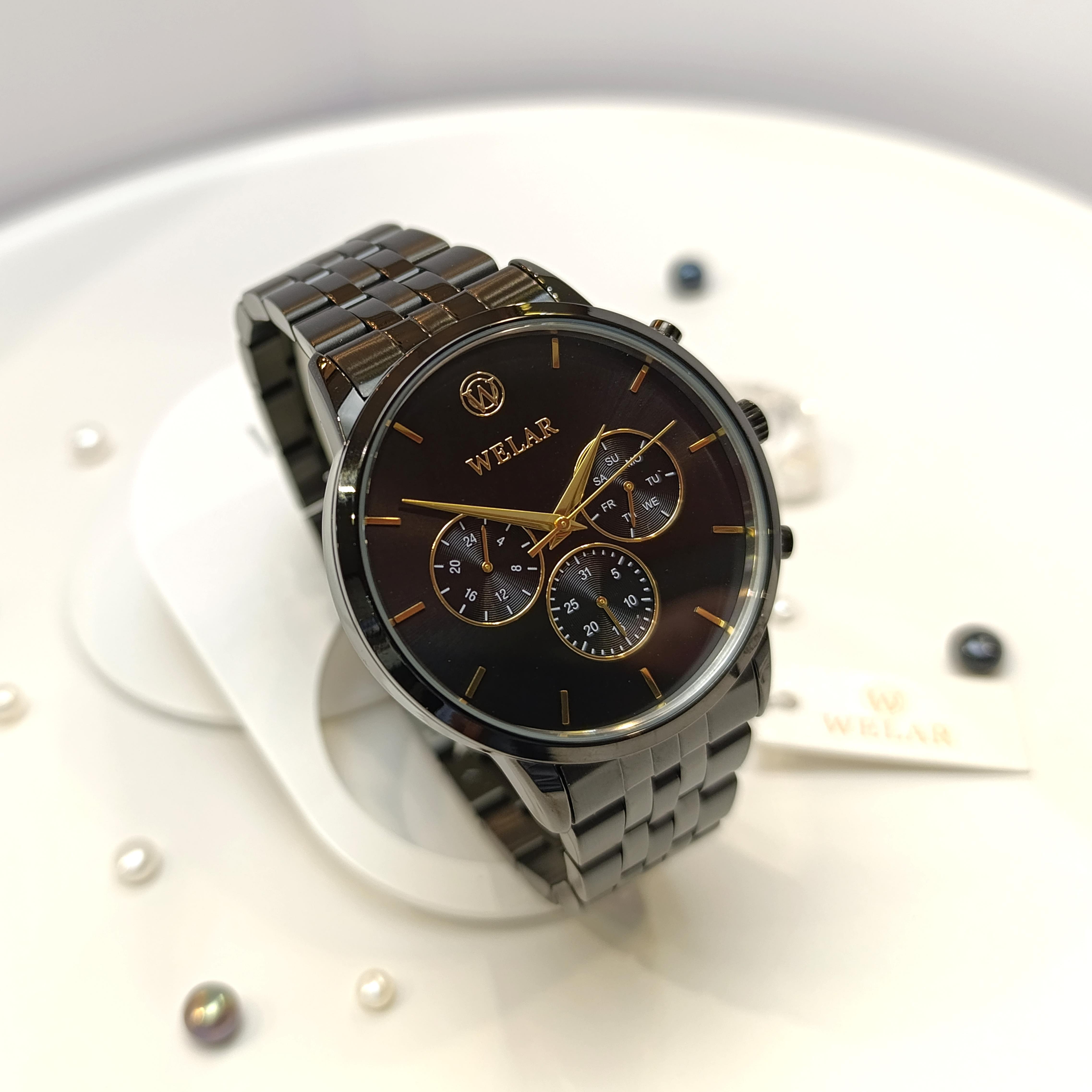 Welar Erkek Saat 3 ATM Su Geçirmez Saat HD VİDEOLU