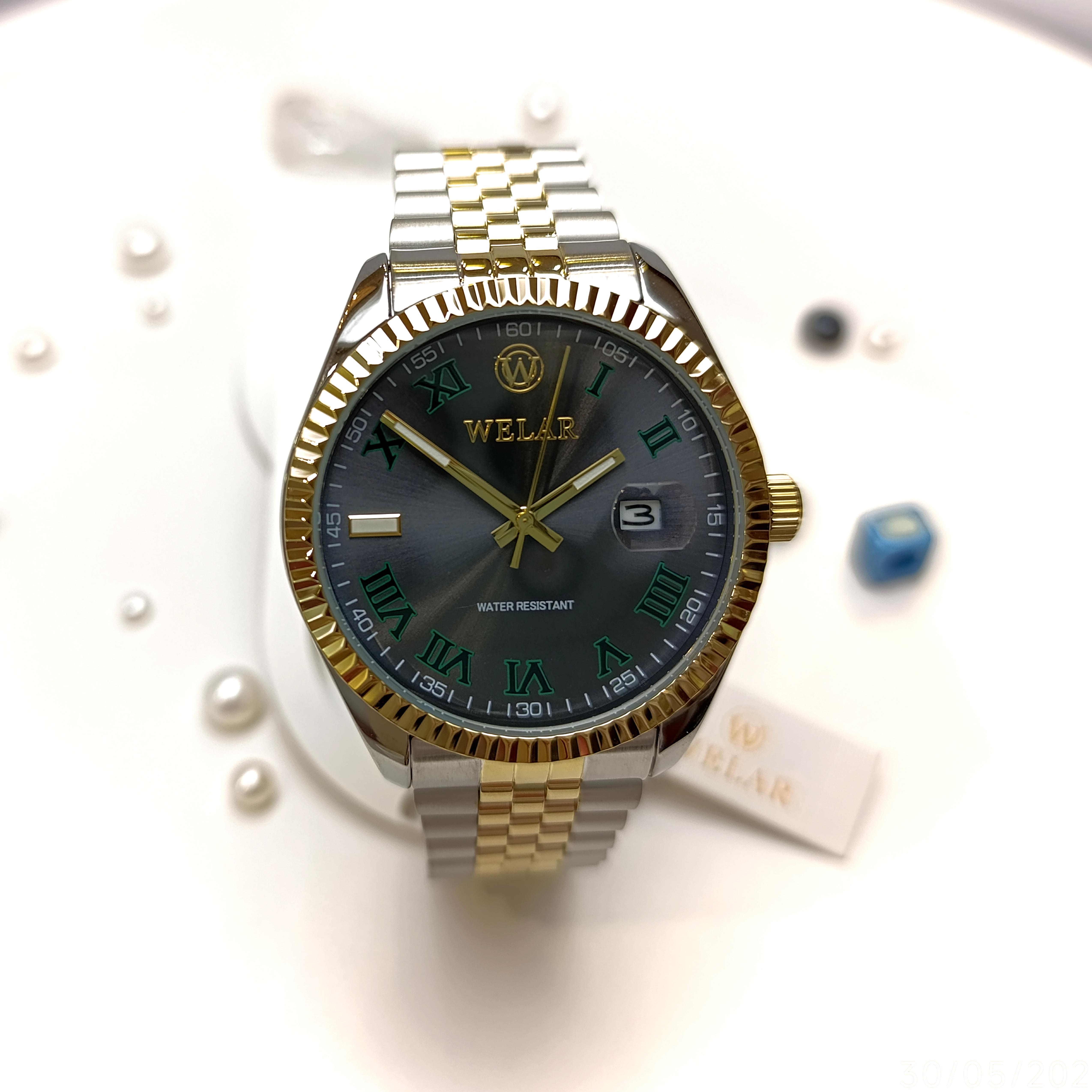 Welar Erkek Saat 3 ATM Su Geçirmez Saat HD VİDEOLU