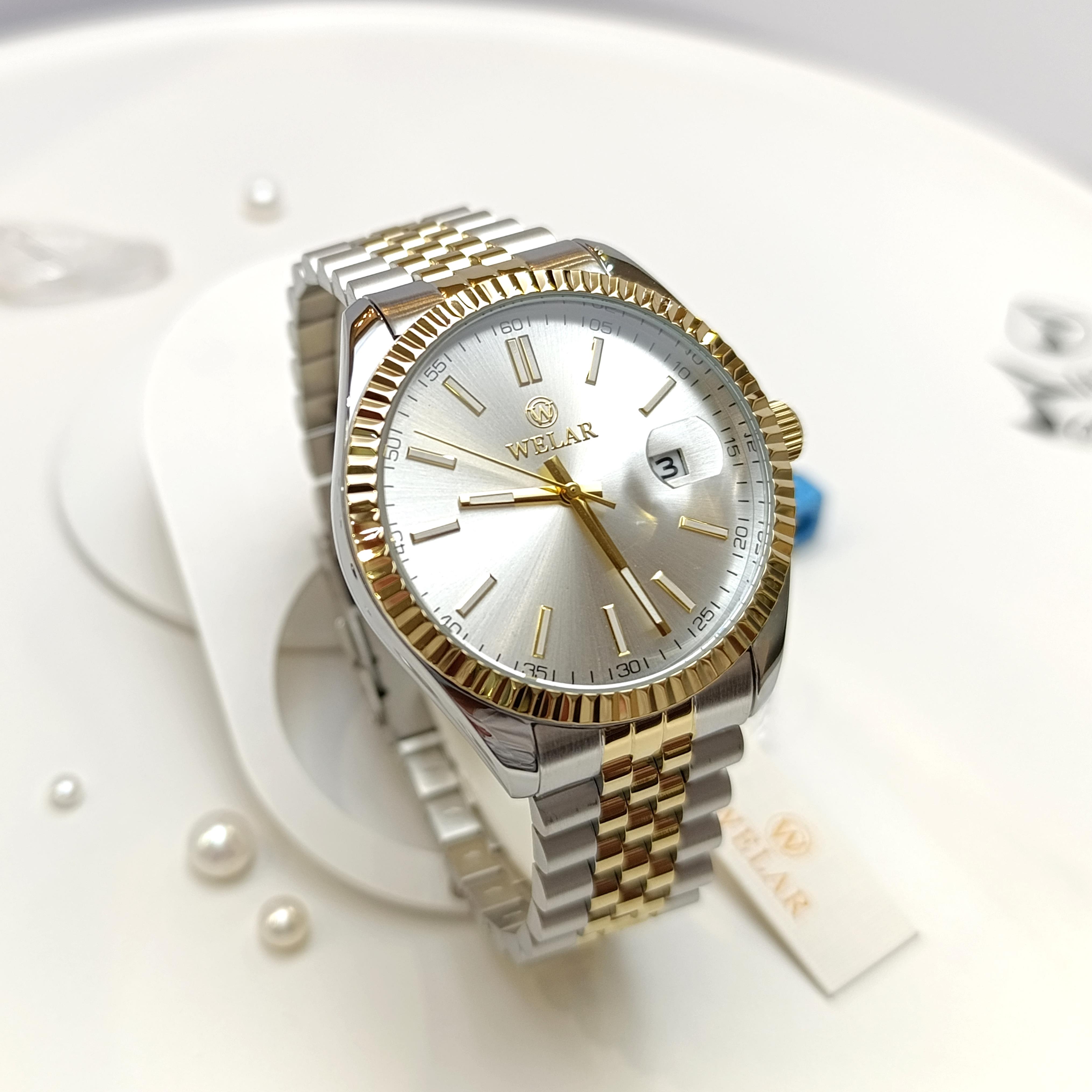 Welar Erkek Saat 3 ATM Su Geçirmez Saat HD VİDEOLU