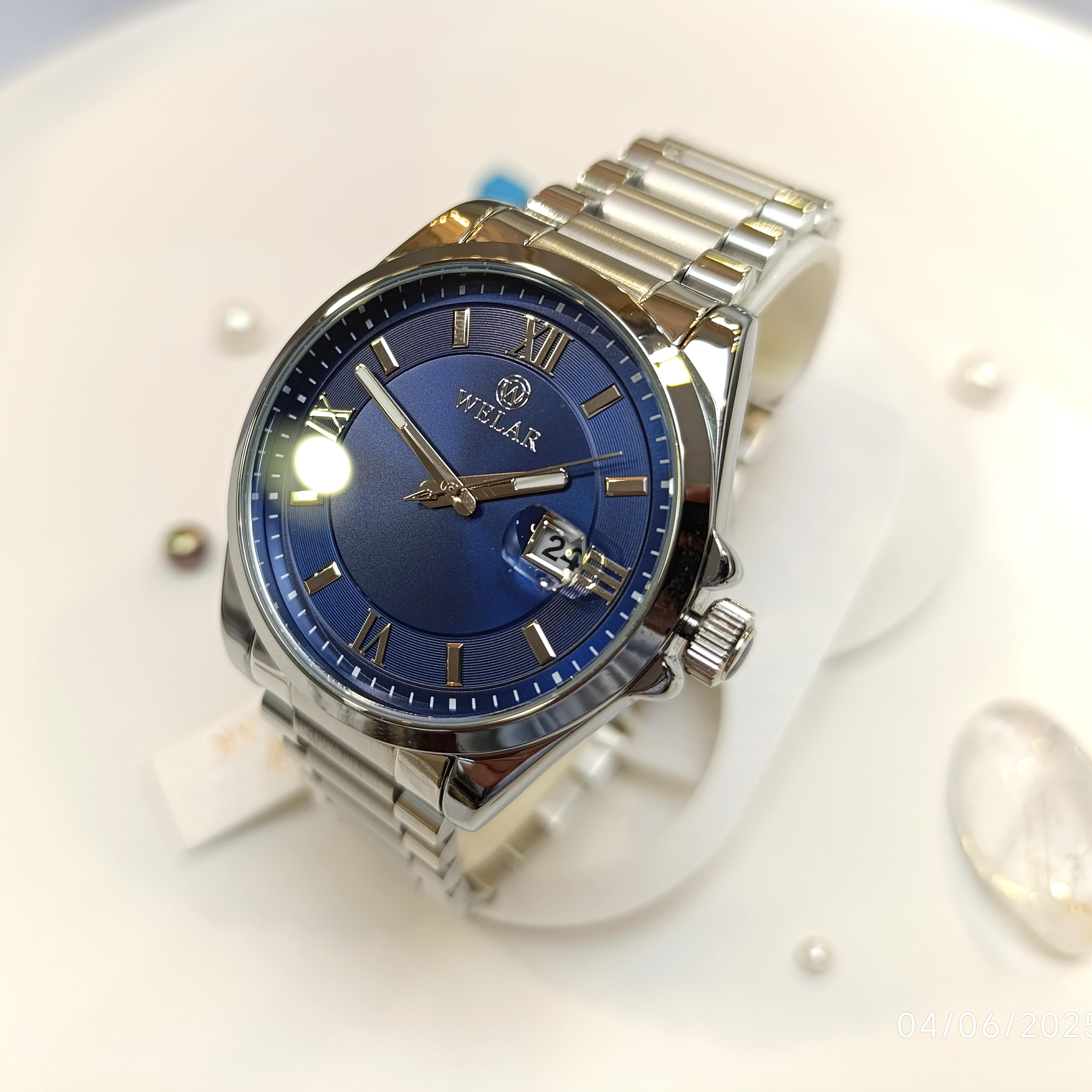 Welar Erkek Saat 3 ATM Su Geçirmez Saat HD VİDEOLU