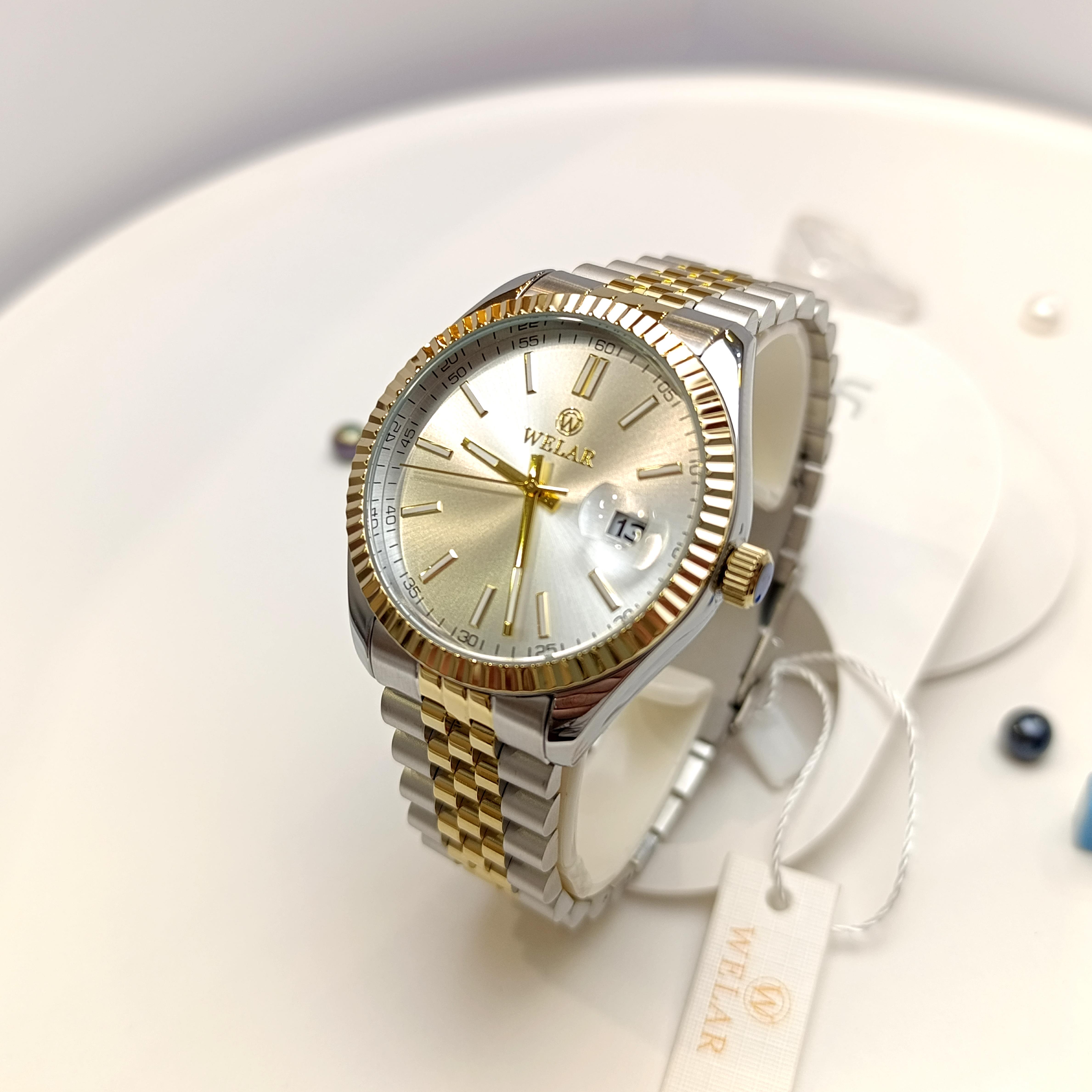 Welar Erkek Saat 3 ATM Su Geçirmez Saat HD VİDEOLU