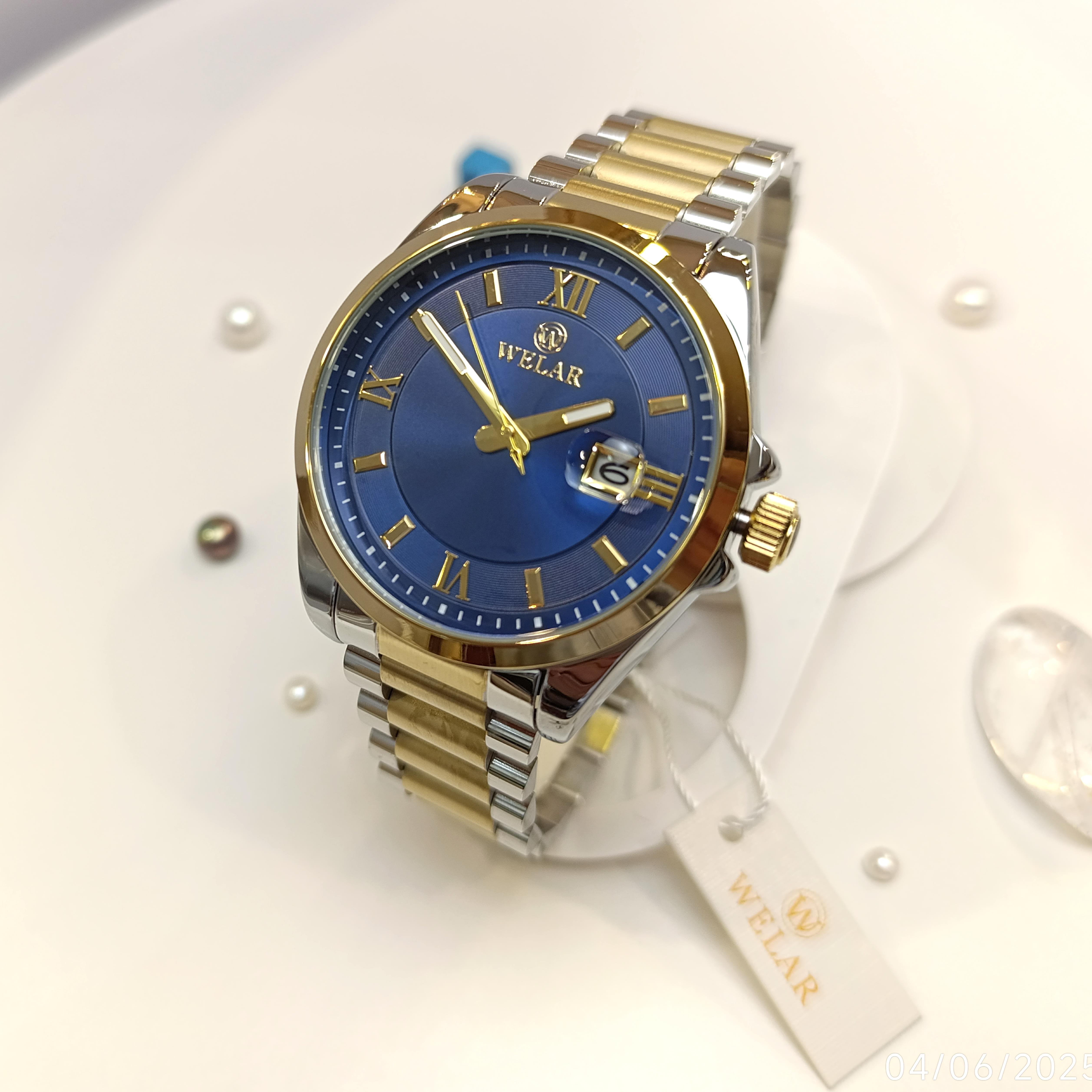 Welar Erkek Saat 3 ATM Su Geçirmez Saat HD VİDEOLU