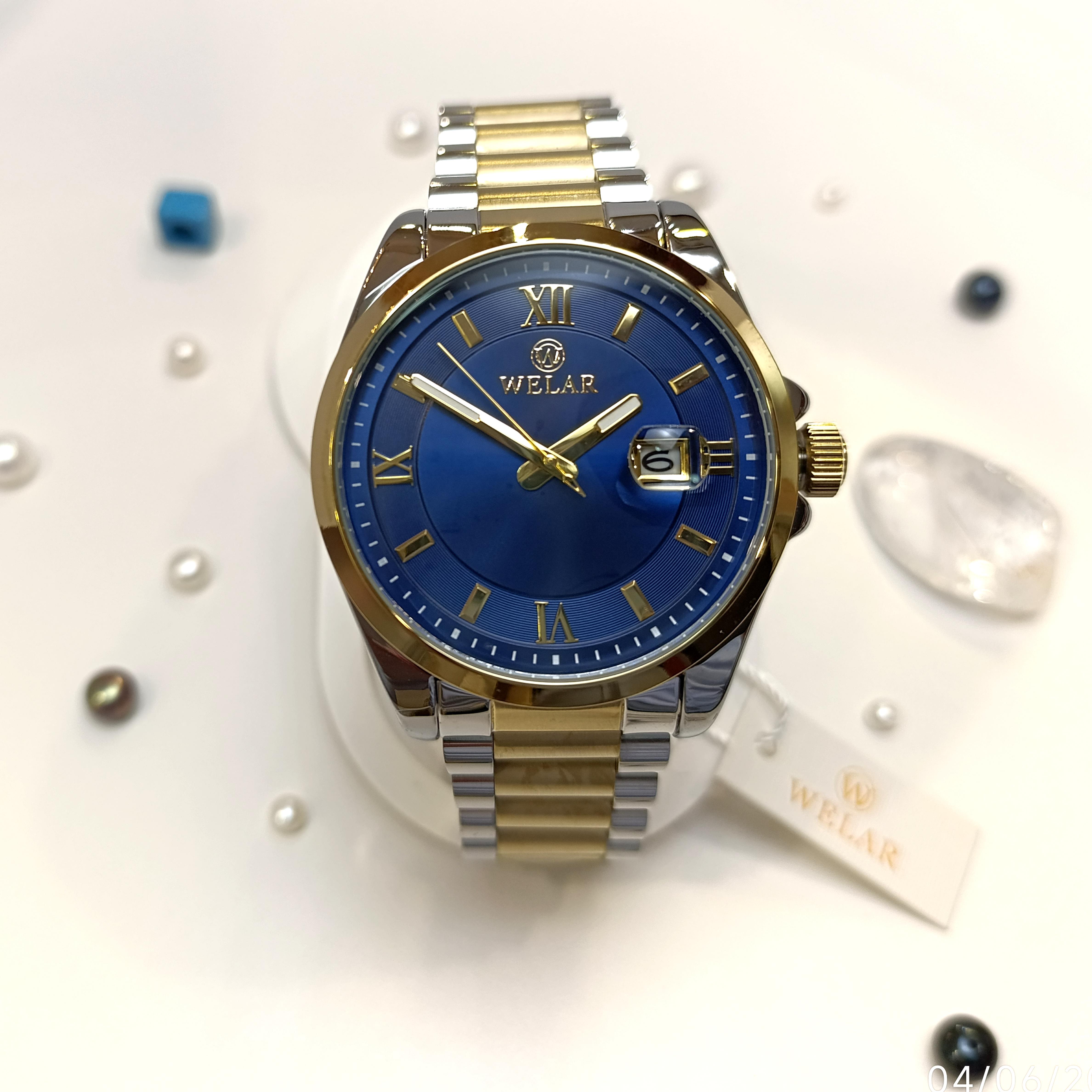 Welar Erkek Saat 3 ATM Su Geçirmez Saat HD VİDEOLU