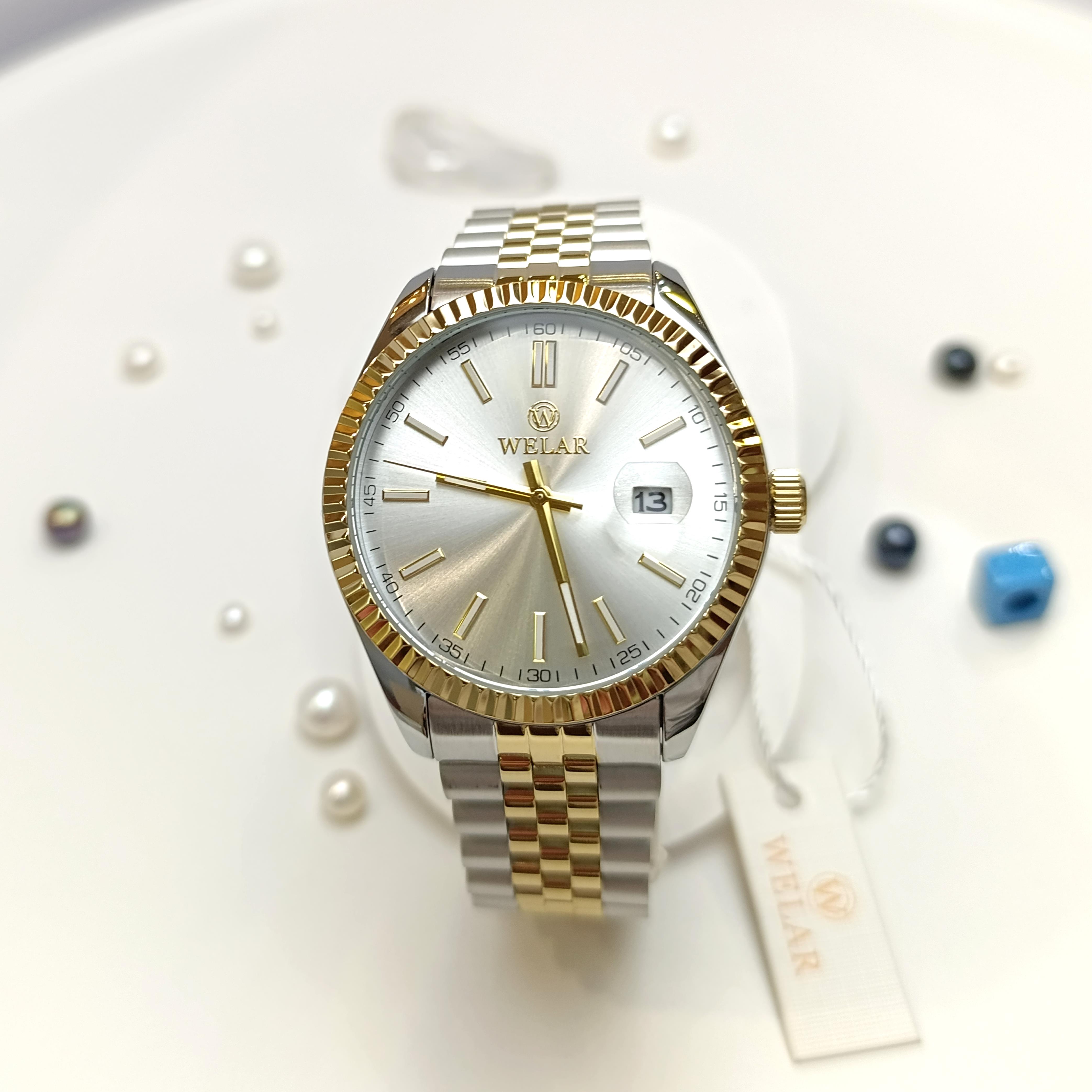 Welar Erkek Saat 3 ATM Su Geçirmez Saat HD VİDEOLU