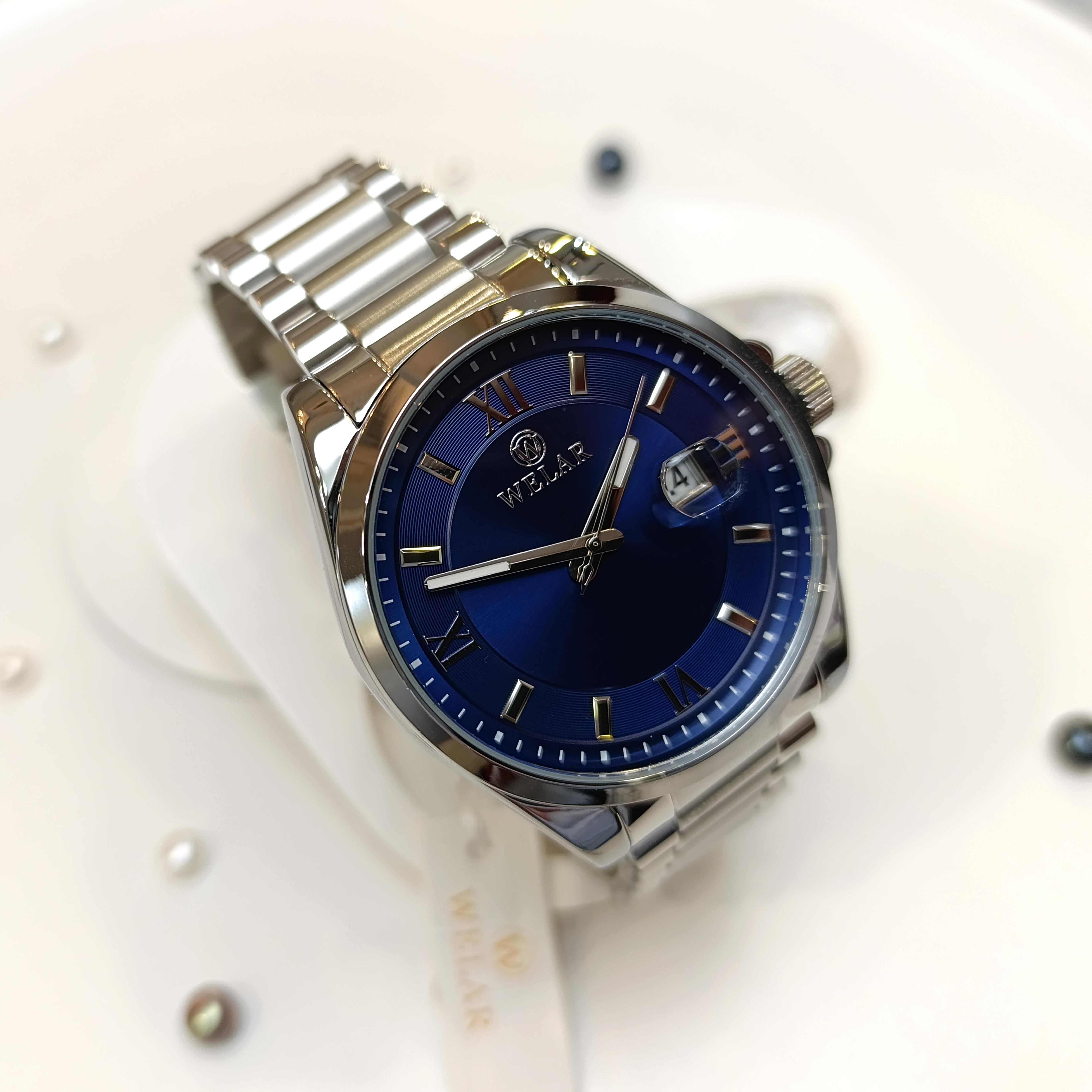 Welar Erkek Saat 3 ATM Su Geçirmez Saat HD VİDEOLU