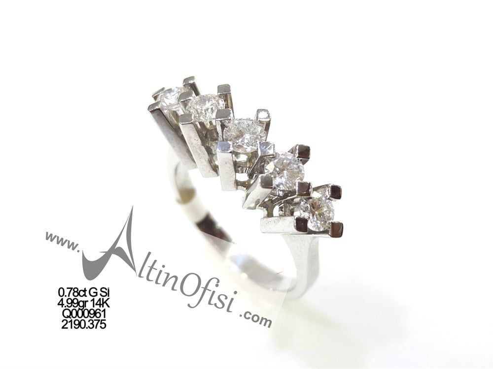 Pırlanta Beştaş 0,78ct G SI 14K Altın 4,99gr