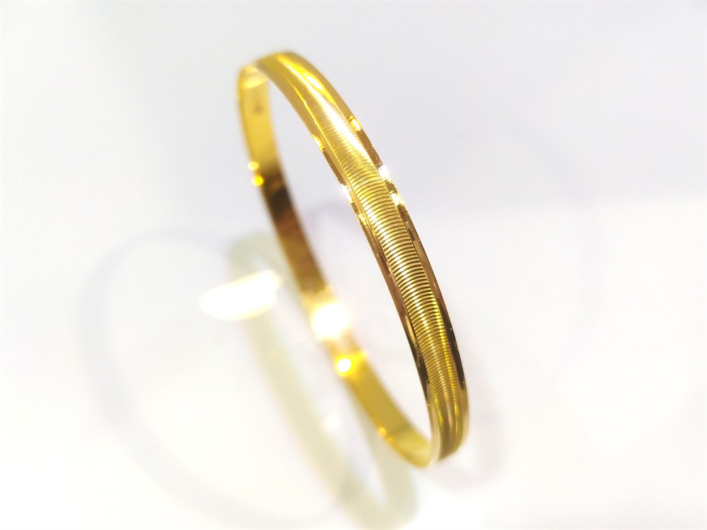 10.00gr  işçiliksiz ZETİNA Bilezik 22 Ayar Altın