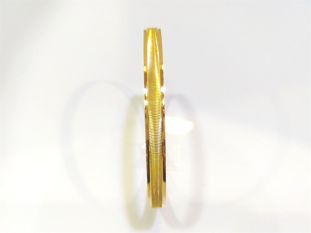 10.00gr  işçiliksiz ZETİNA Bilezik 22 Ayar Altın