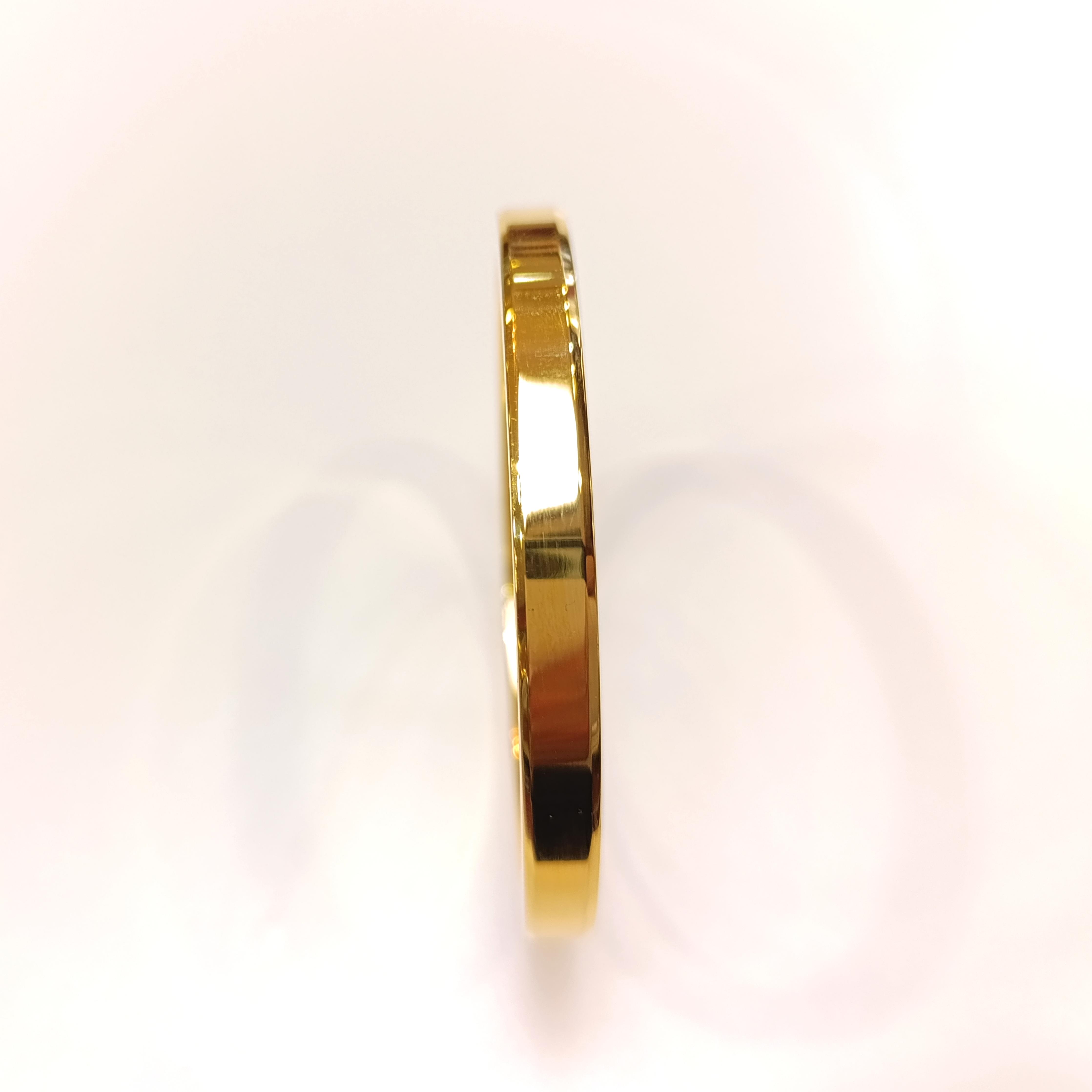 100gr İşçiliksiz 6mm Pahlı Kenarı Yuvarlatılmış Ray Bilezik 22 Ayar  Altın Yatırım ve Tasarruf İçin