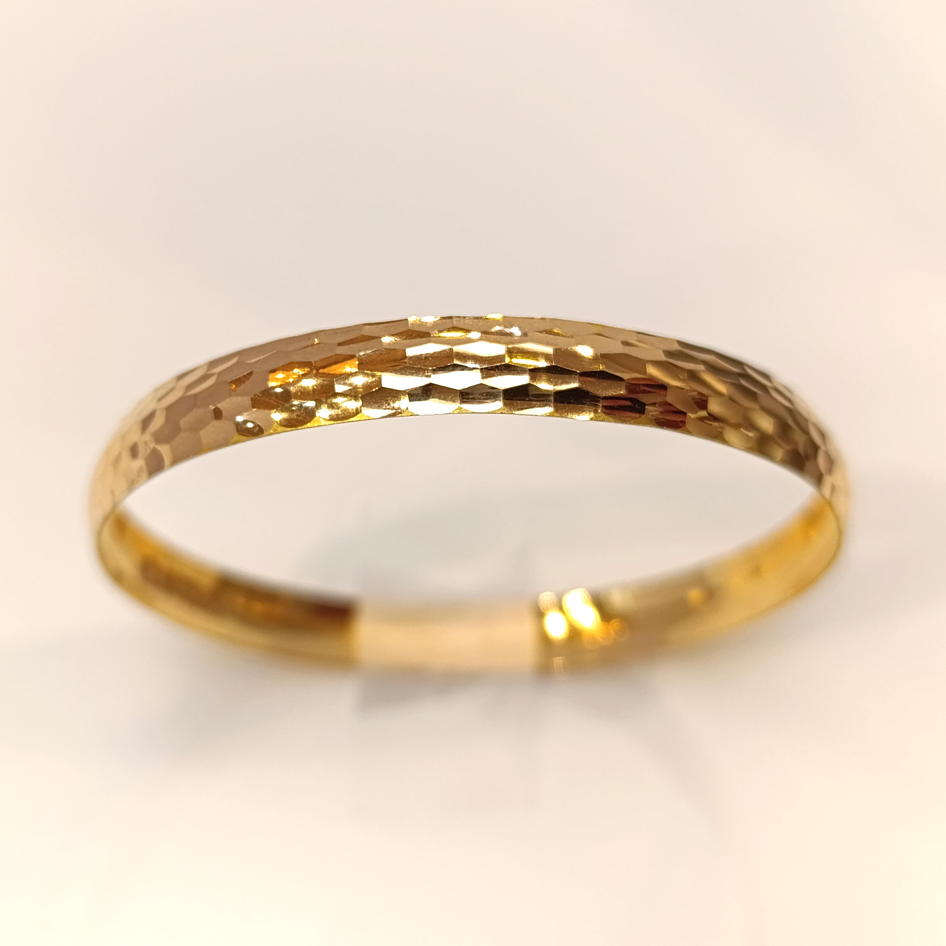 10gr İşçiliksiz Baget Petek Bilezik 22 Ayar Altın Yatırım ve Tasarruf İçin