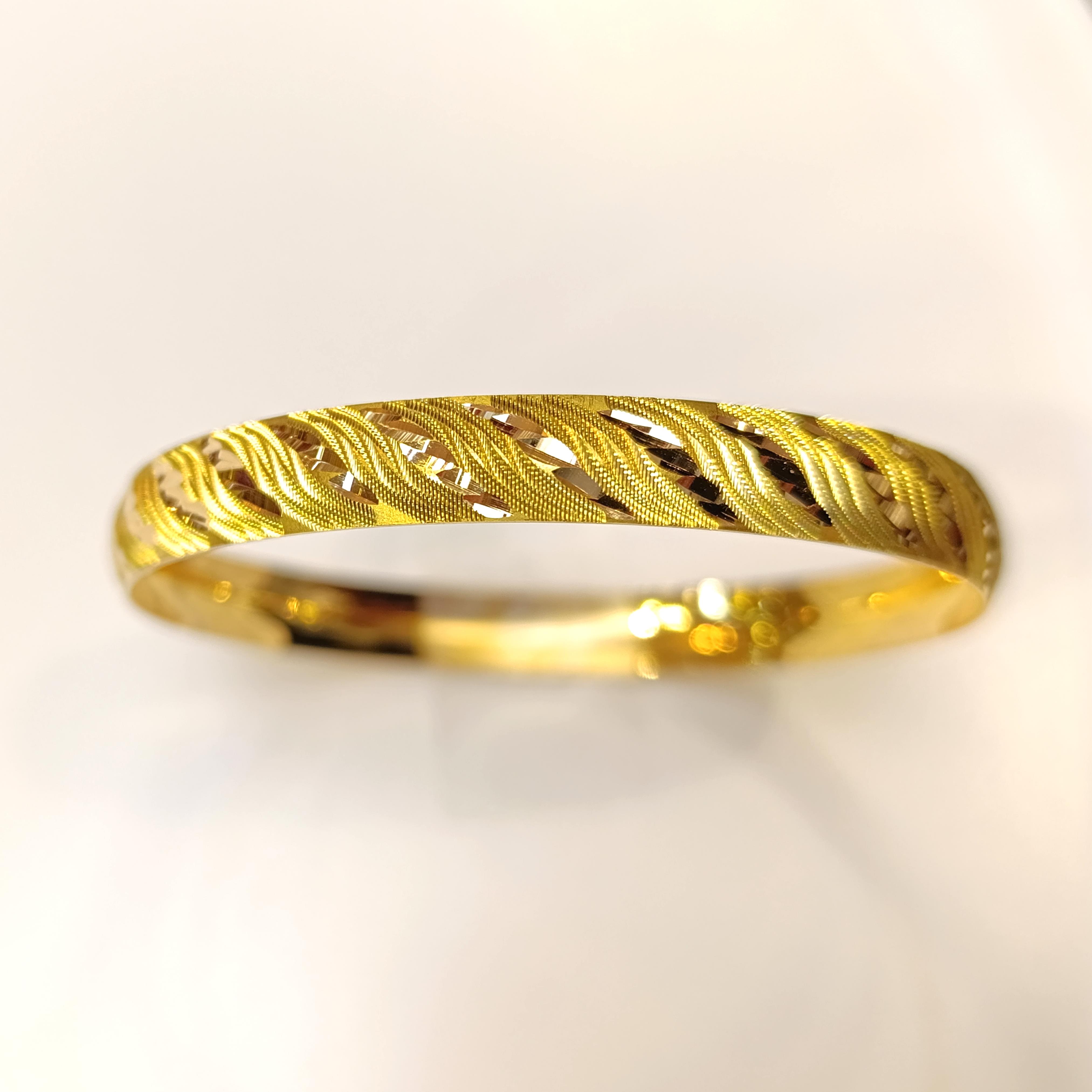 10gr İşçiliksiz CNC Bilezik 22 Ayar  Altın Yatırım ve Tasarruf İçin