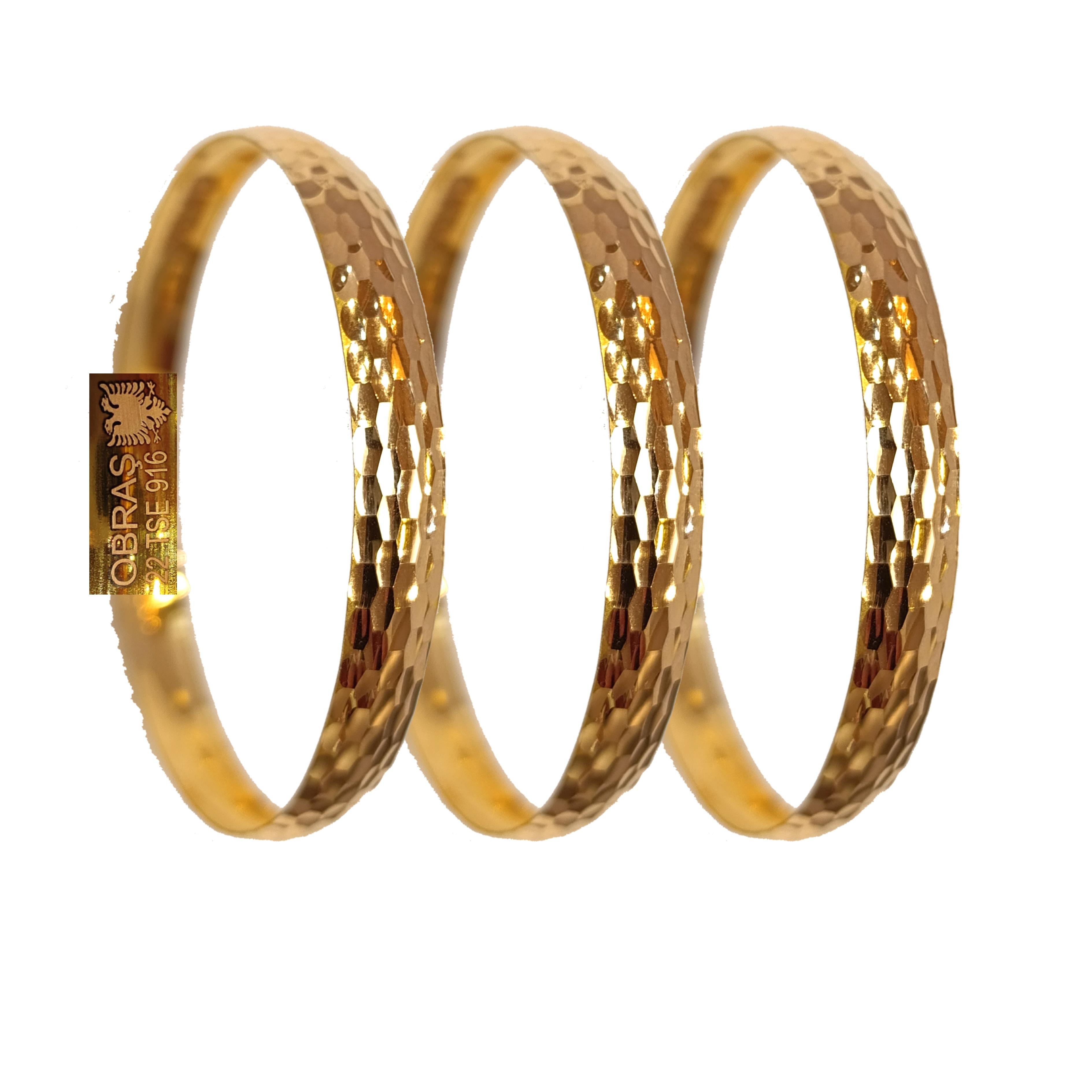 10gr İşçiliksiz Baget Petek Bilezik 22 Ayar Altın Yatırım ve Tasarruf İçin