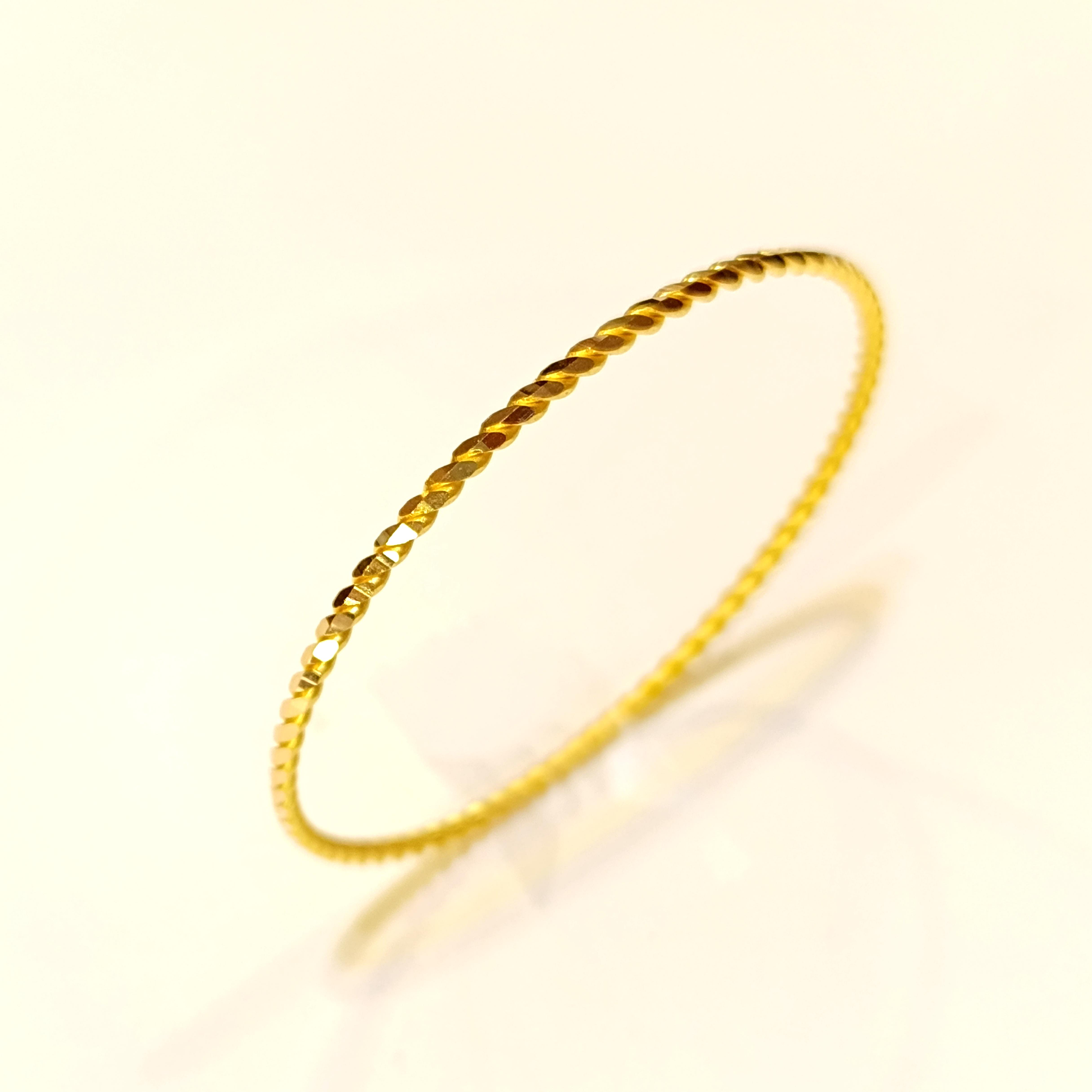 10gr  işçiliksiz Ankara Paftalı Burma Bilezik 22 Ayar Altın Yatırım ve Tasarruf İçin