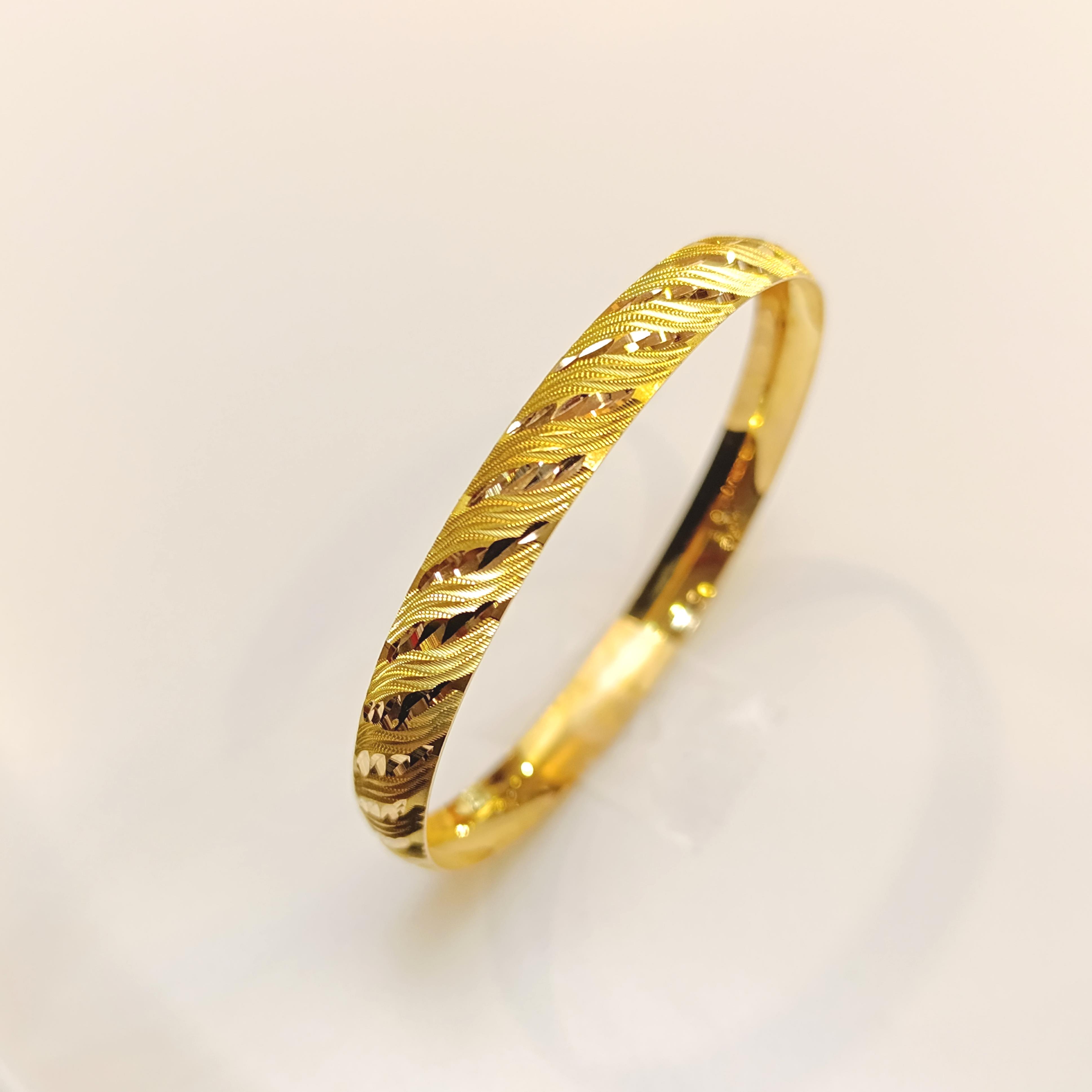 10gr İşçiliksiz CNC Bilezik 22 Ayar  Altın Yatırım ve Tasarruf İçin