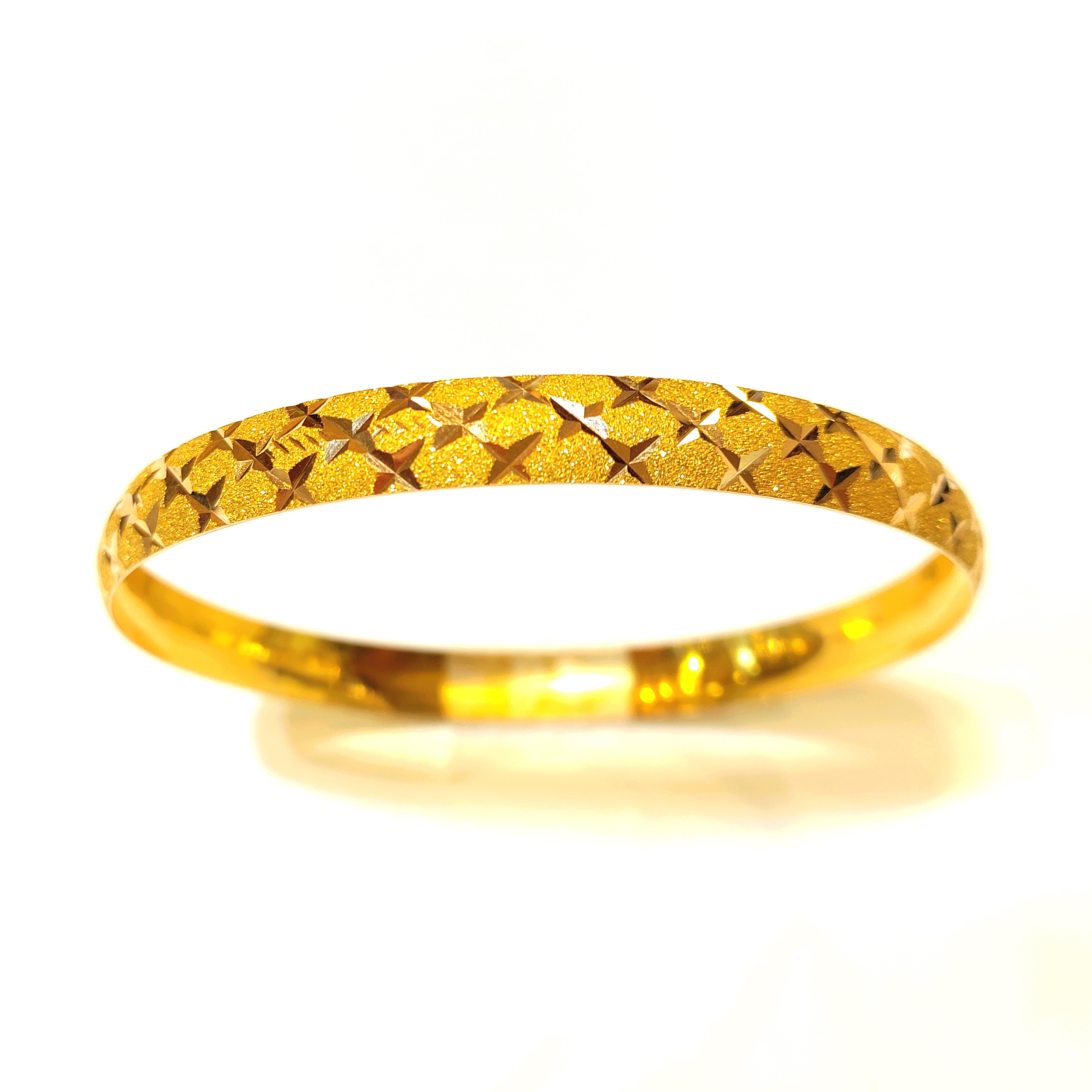 10gr İşçiliksiz Yıldızlı Bilezik 22 Ayar  Yatırım ve Tasarruf İçin