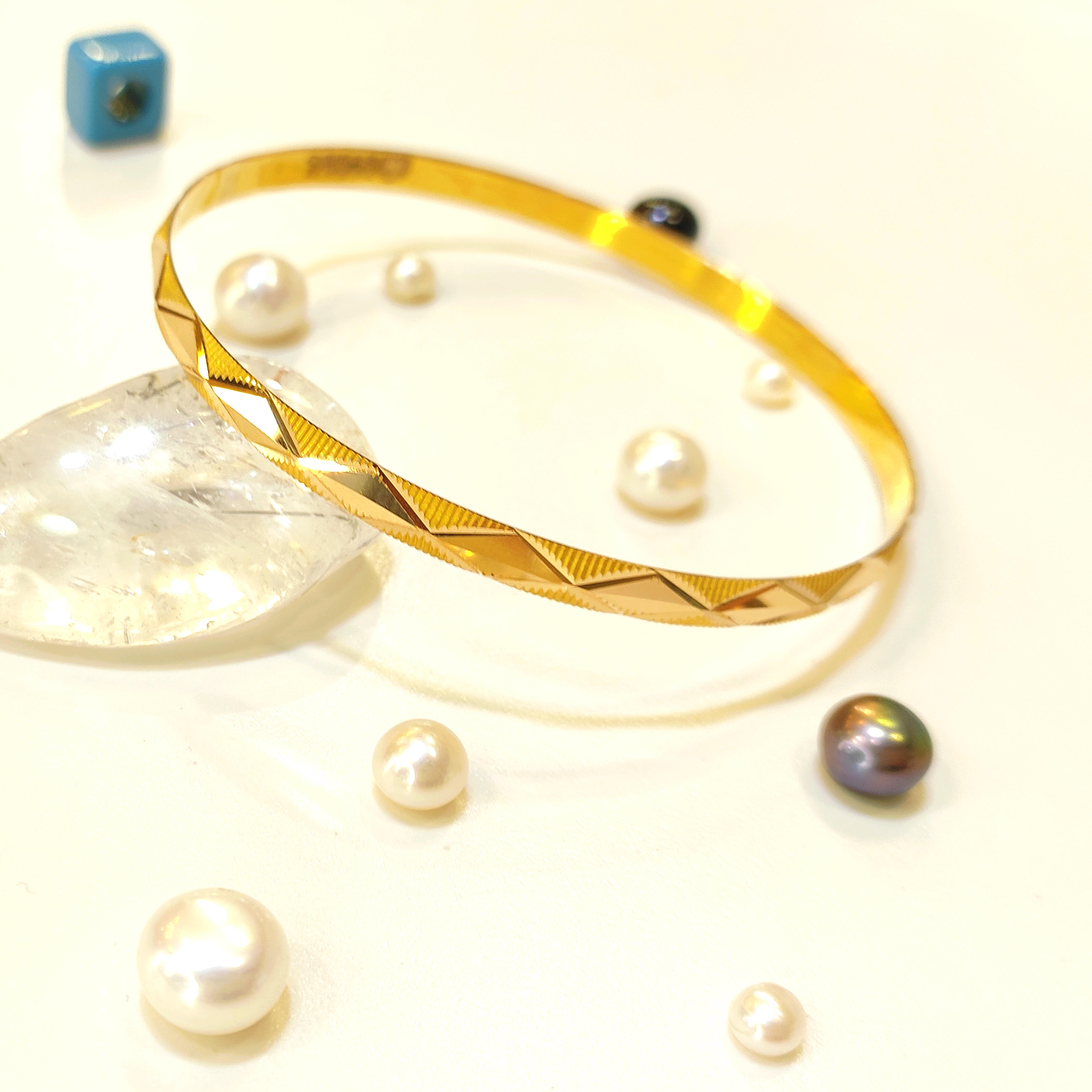 10gr İşçiliksiz Baklava Dilimi Üç Köşe Bilezik 22 Ayar Altın Yatırım ve Tasarruf İçin