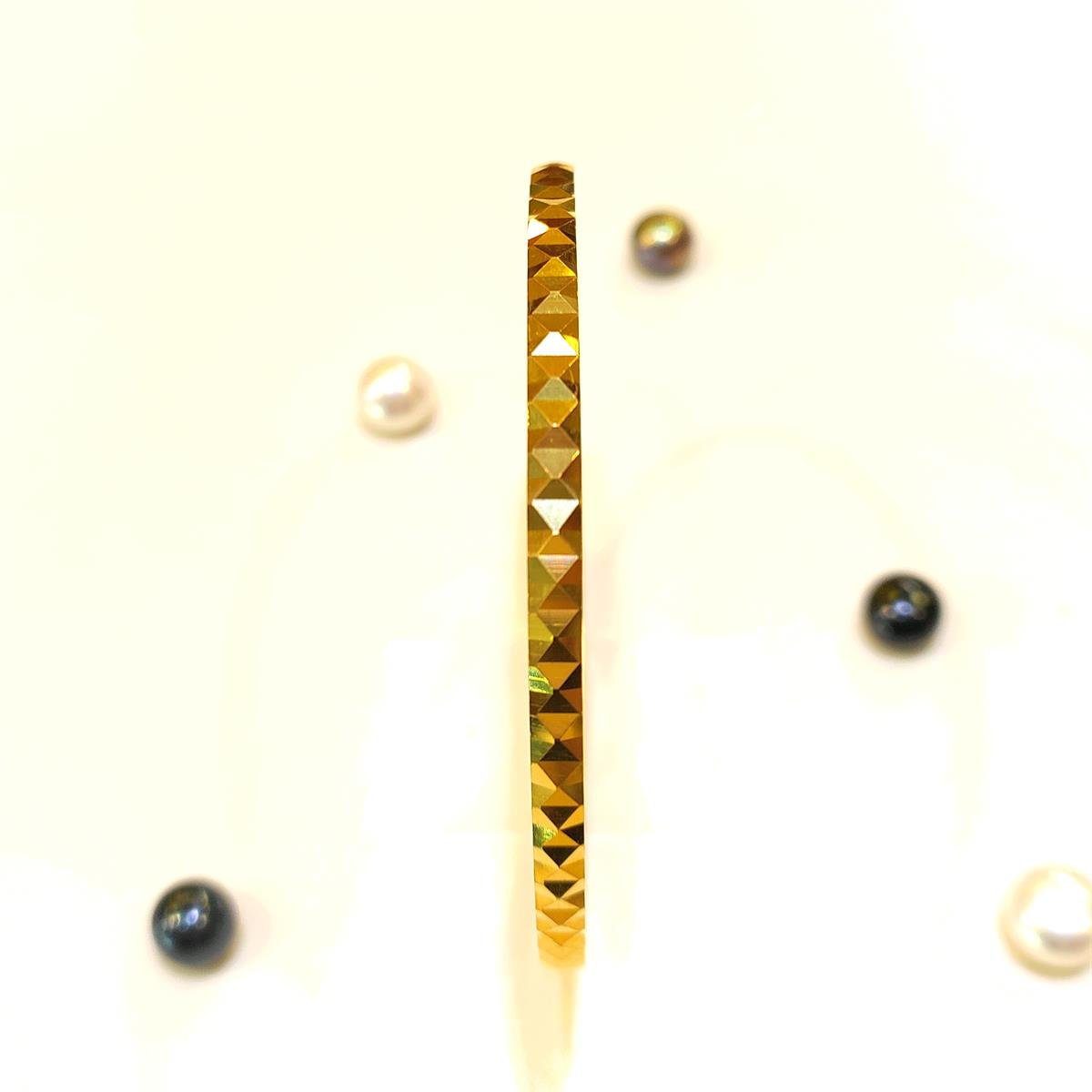 10gr İşçiliksiz Piramit Bilezik 22 Ayar Yatırım ve Tasarruf İçin