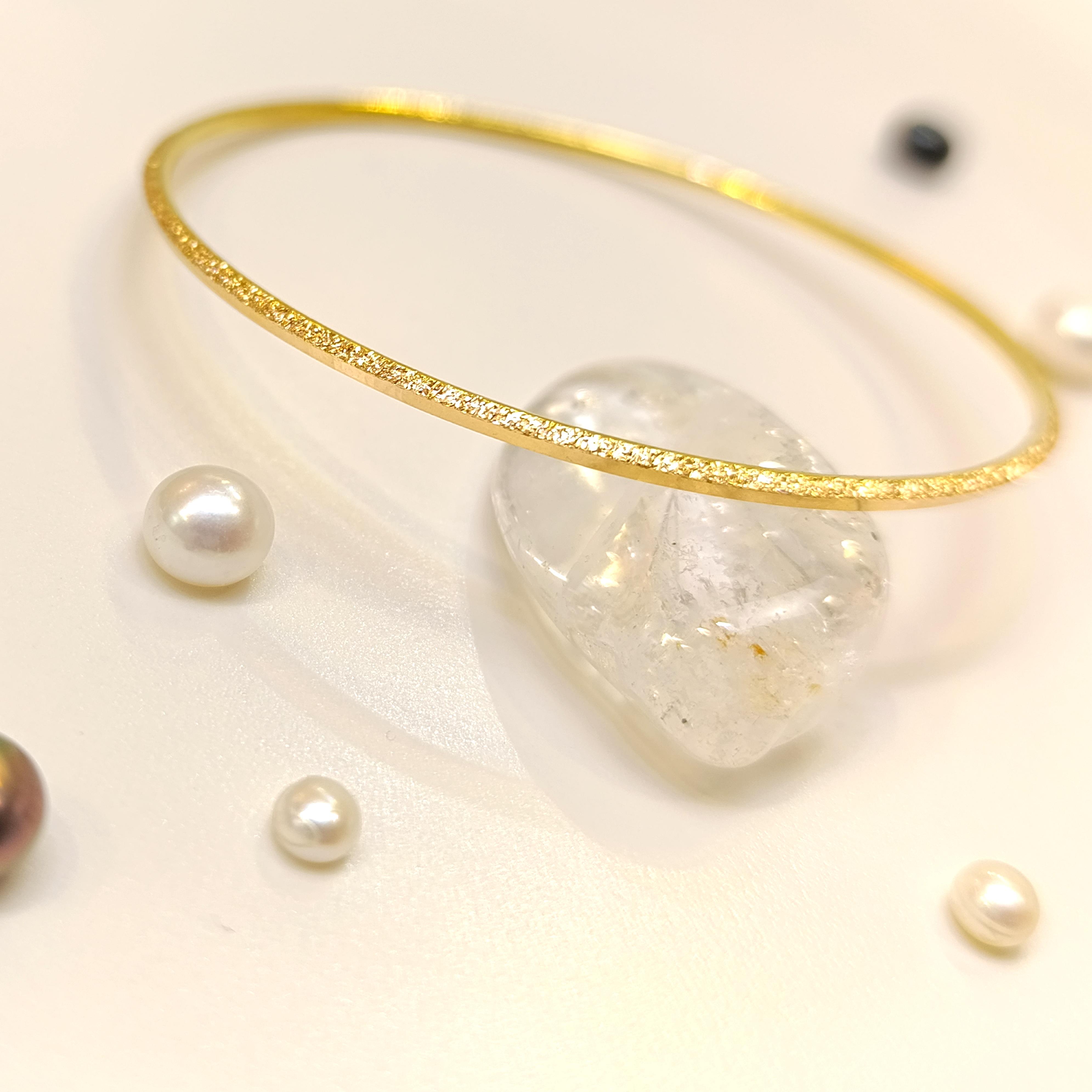 10gr İşçiliksiz Simli Pramit Ajda Bilezik 22 Ayar Altın Yatırım ve Tasarruf