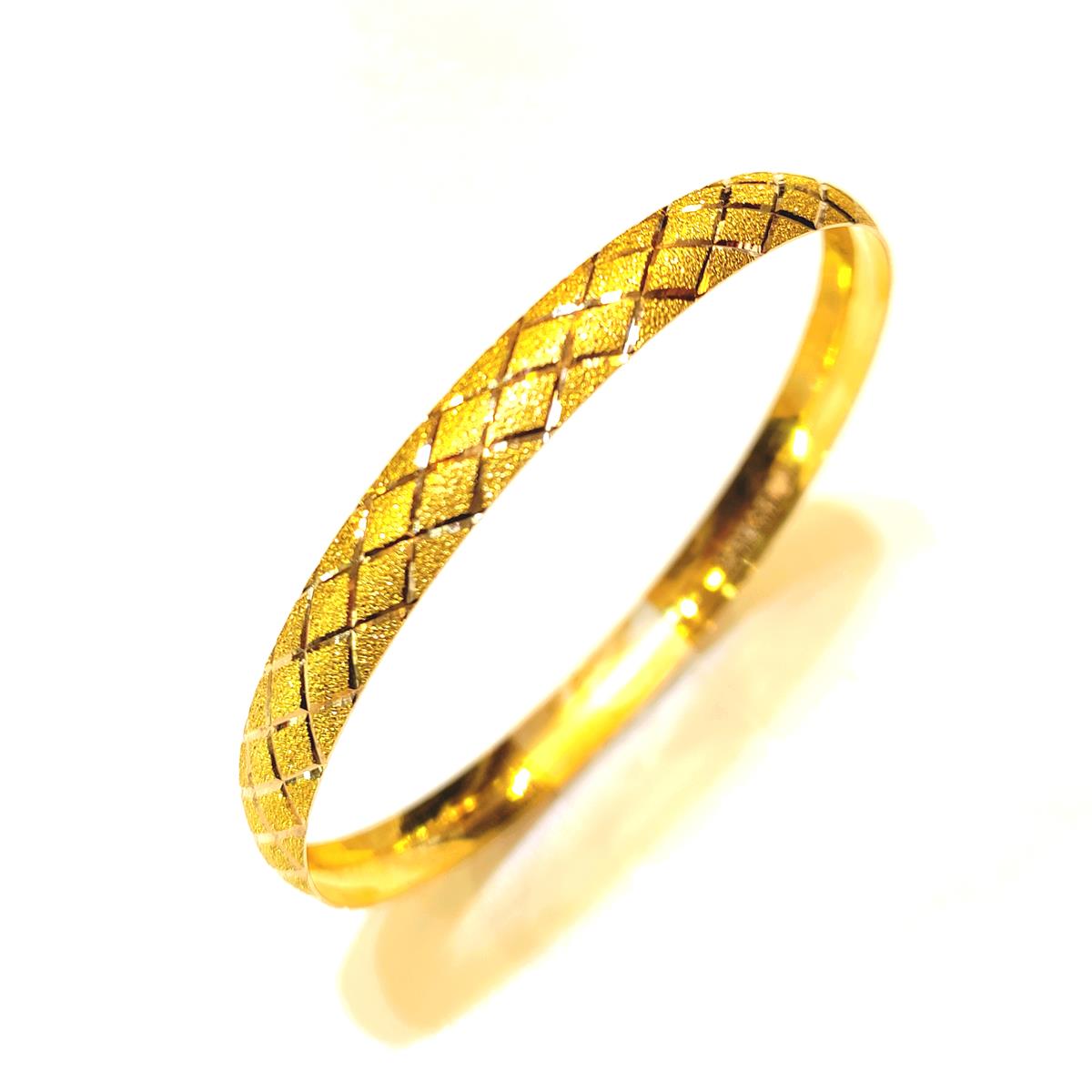 10gr İşçiliksiz Karo Baklava Dilimi Bilezik 22 Ayar  Yatırım ve Tasarruf İçin