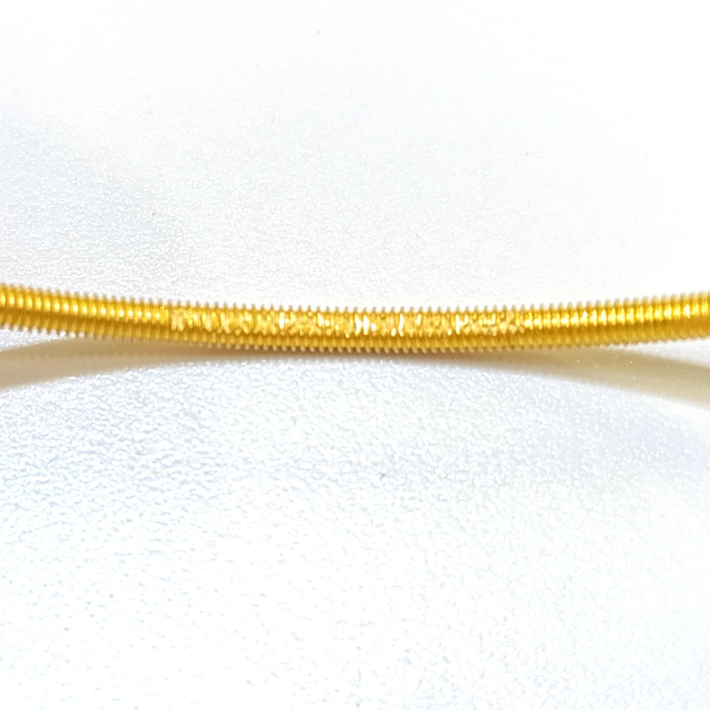 10gr İşçiliksiz Yan Çizgili Ajda Bilezik 22 Ayar Altın Yatırım ve Tasarruf İçin