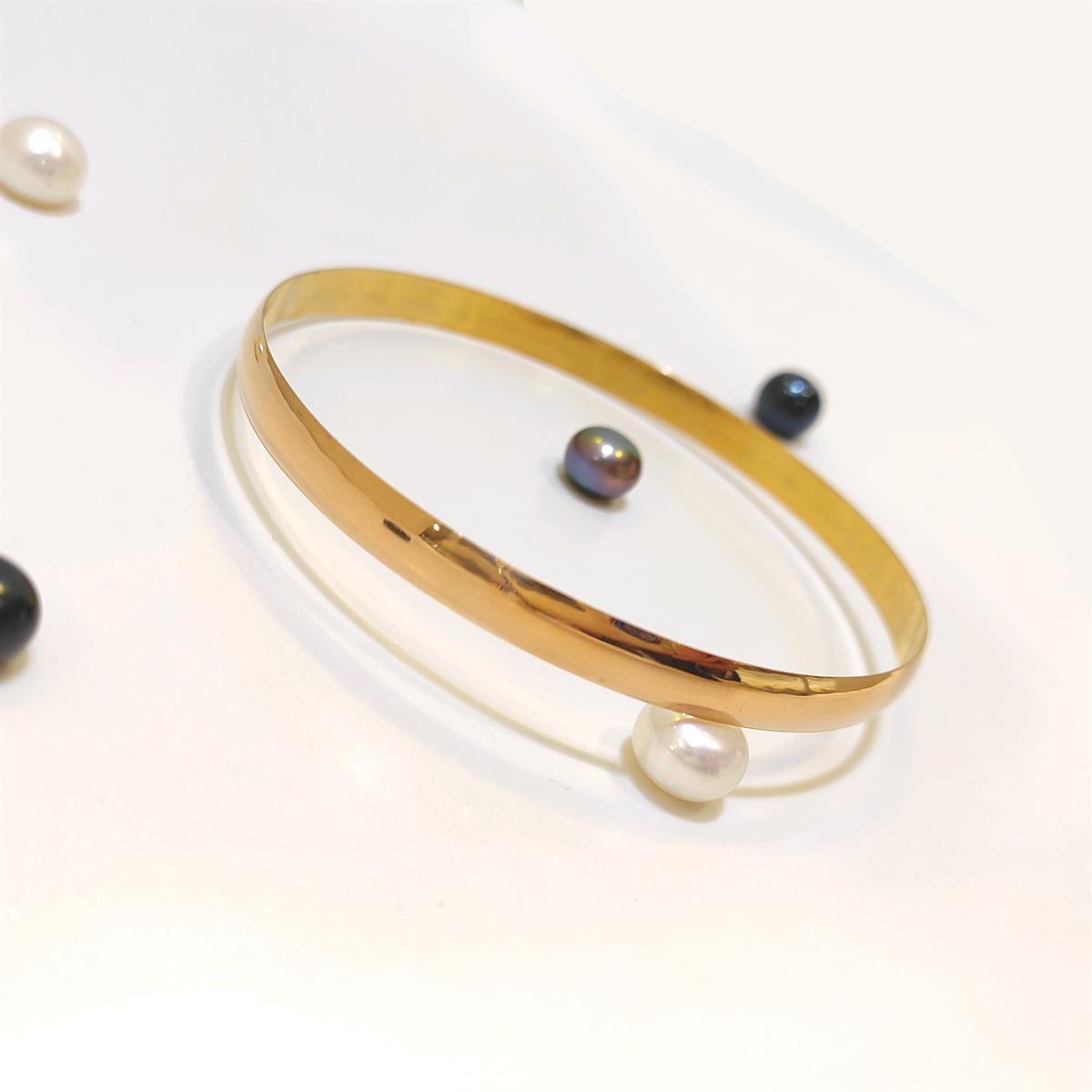 10gr İşçiliksiz Bombeli Düz Ray Bilezik 22 Ayar Altın 