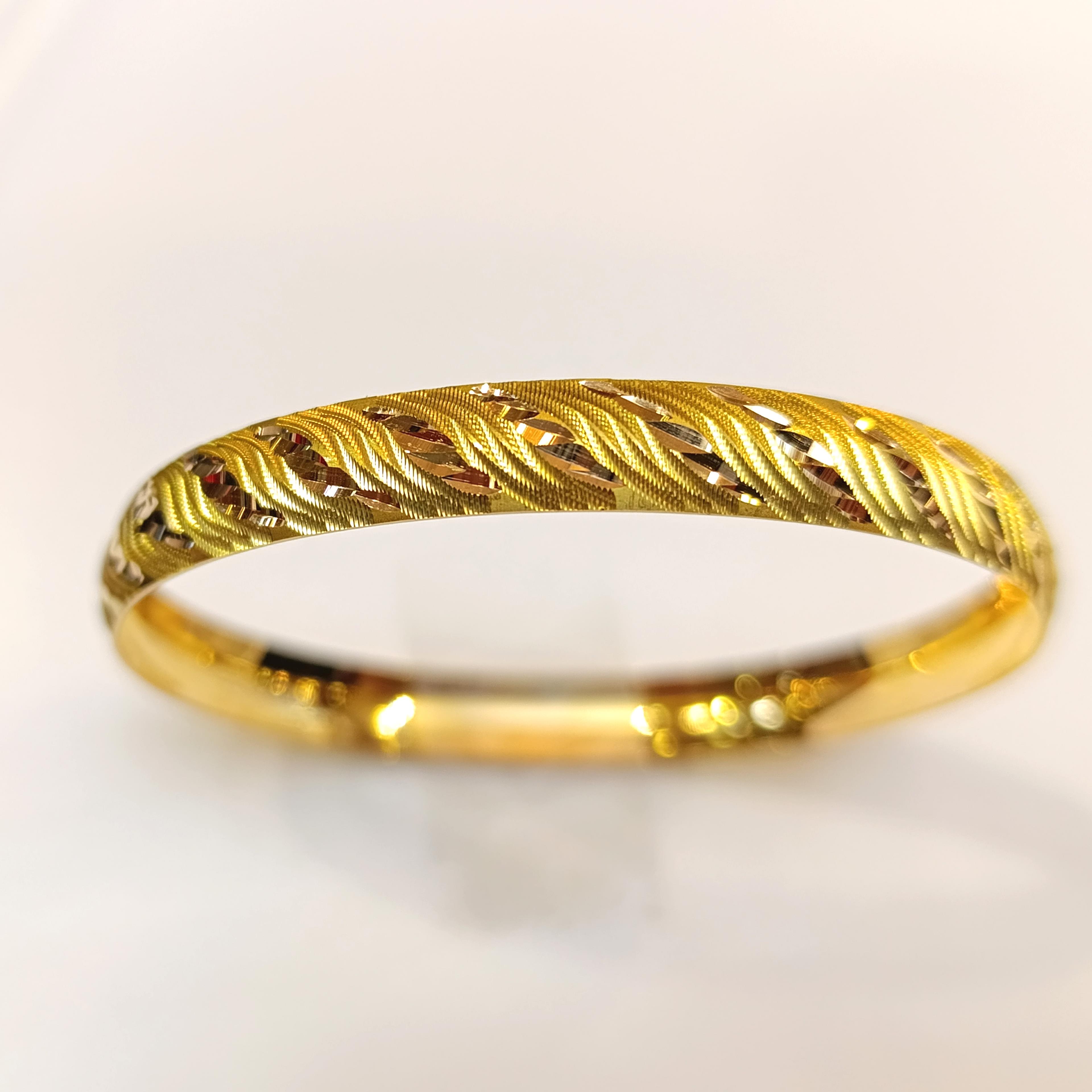 10gr İşçiliksiz CNC Bilezik 22 Ayar  Altın Yatırım ve Tasarruf İçin