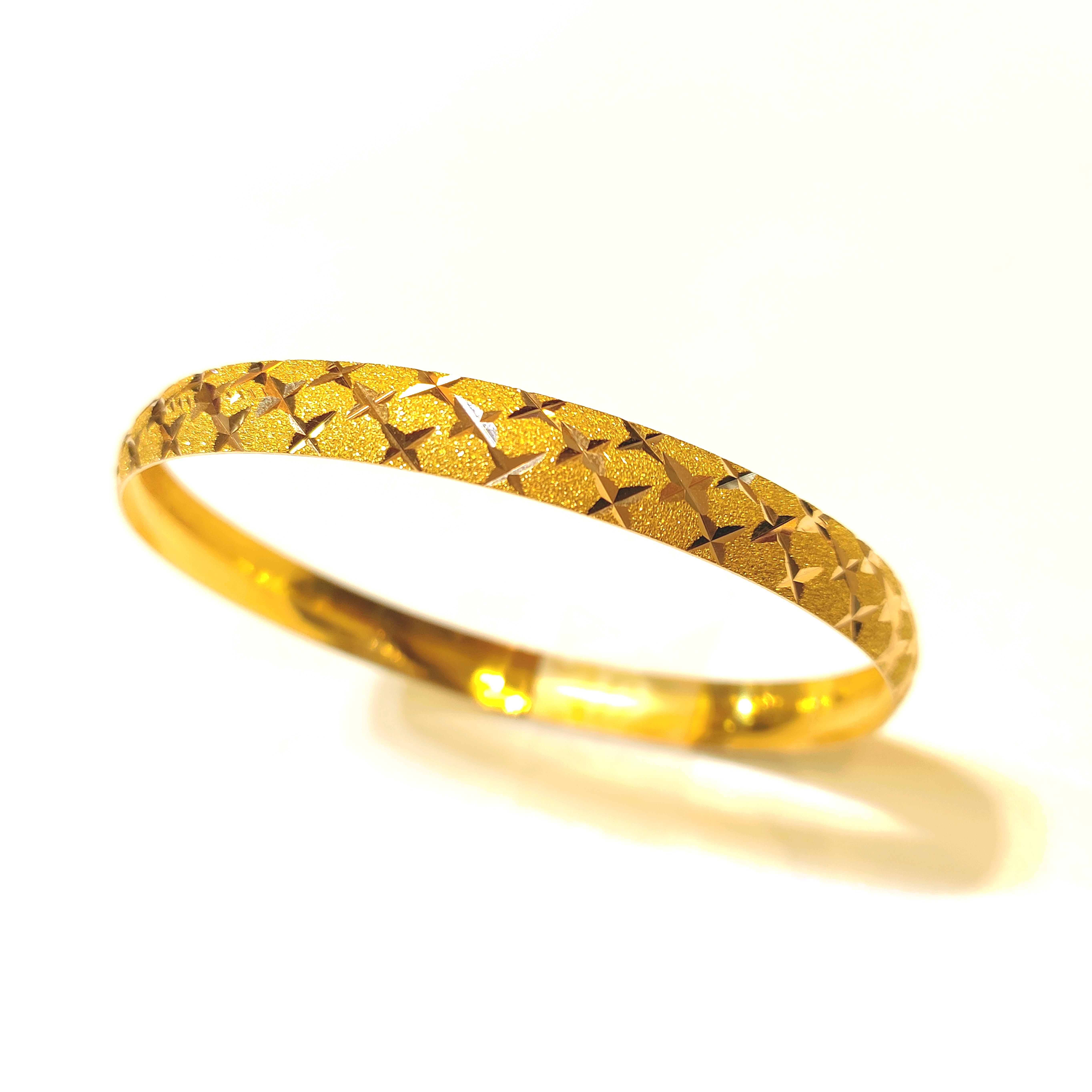 10gr İşçiliksiz Yıldızlı Bilezik 22 Ayar  Yatırım ve Tasarruf İçin