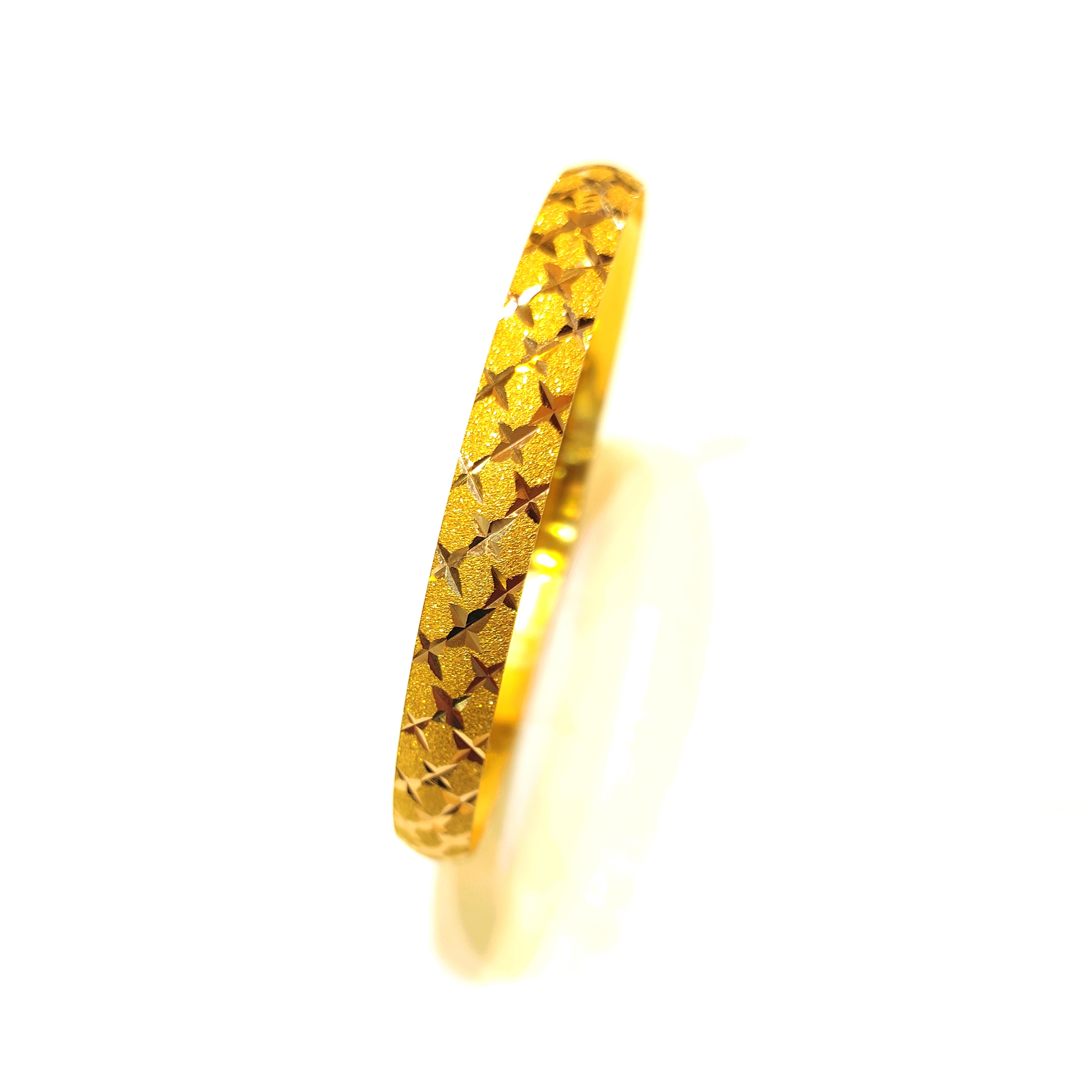 10gr İşçiliksiz Yıldızlı Bilezik 22 Ayar  Yatırım ve Tasarruf İçin