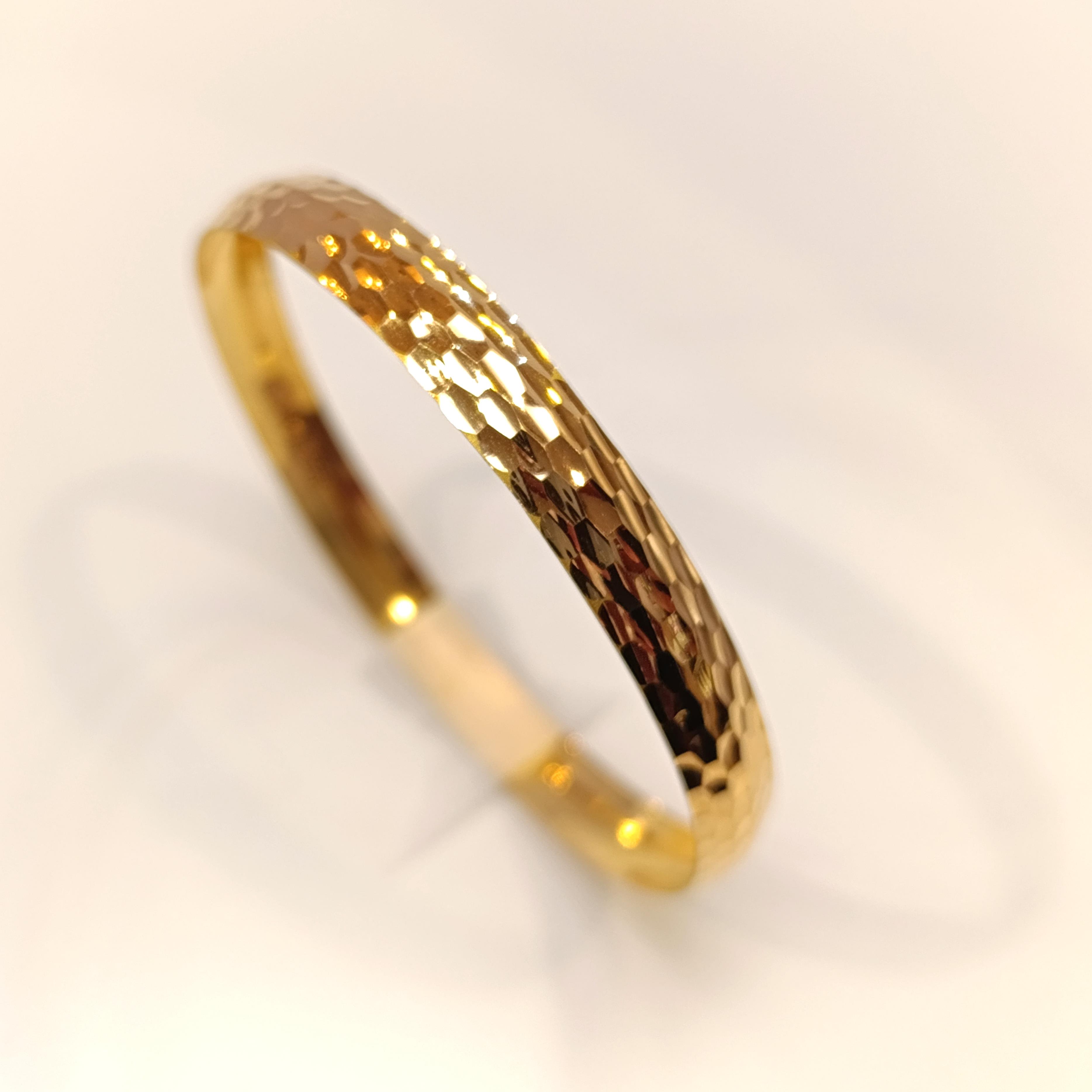 10gr İşçiliksiz Baget Petek Bilezik 22 Ayar Altın Yatırım ve Tasarruf İçin