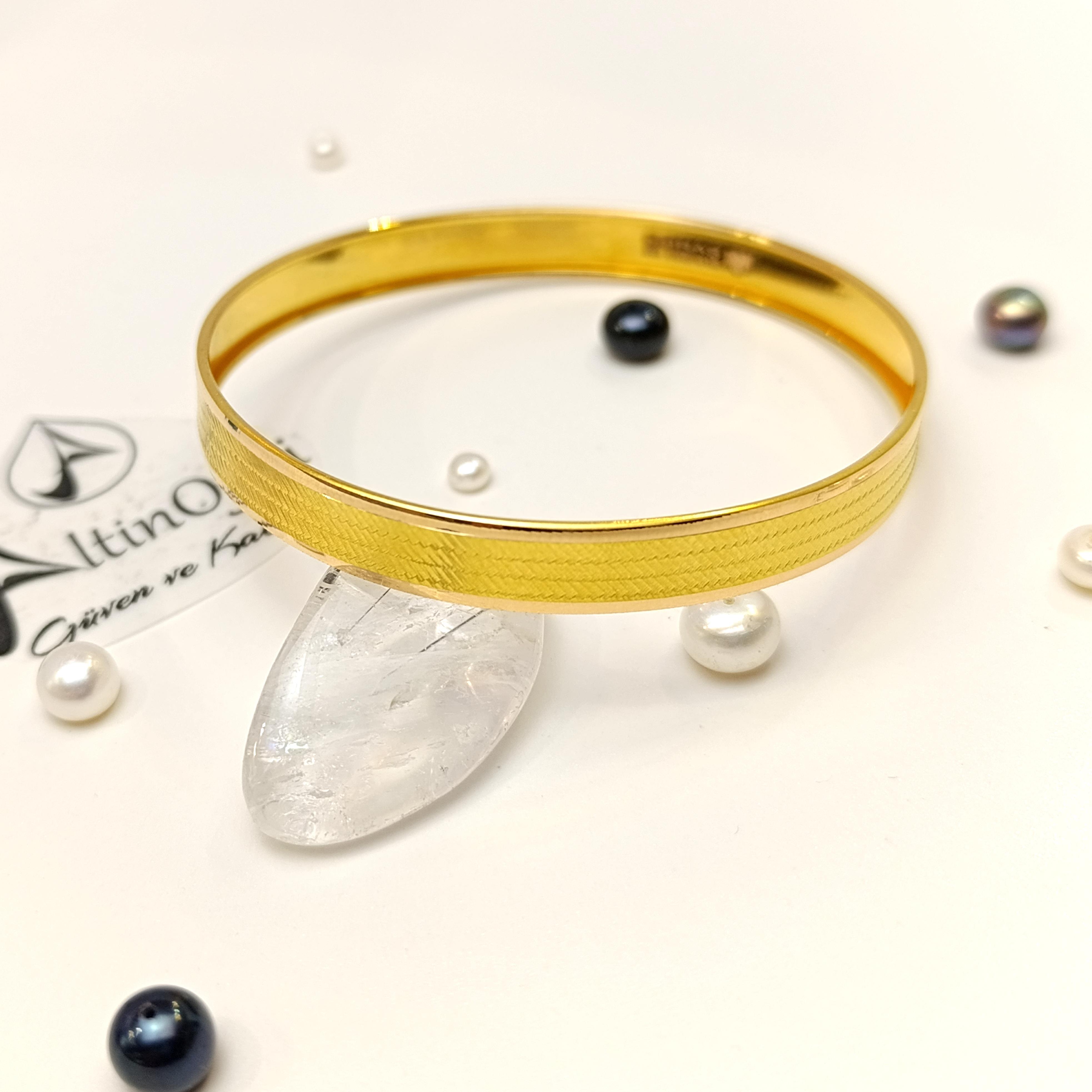 10gr Şarnelli Trabzon Bilezik 22 Ayar Altın YATIRIM ve TASARRUF