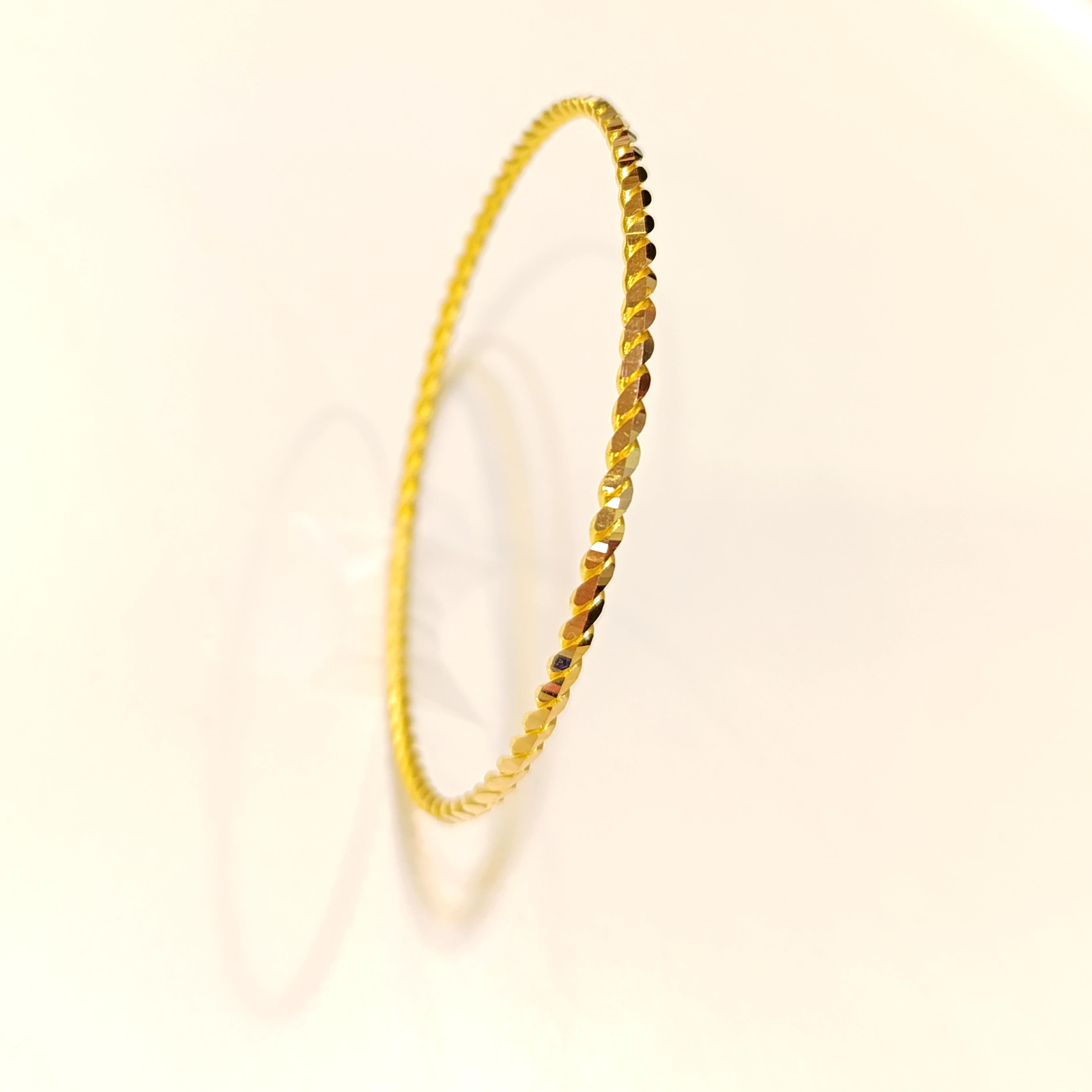 12.50gr  işçiliksiz Ankara Paftalı Burma Bilezik 22 Ayar Altın Yatırım ve Tasarruf İçin