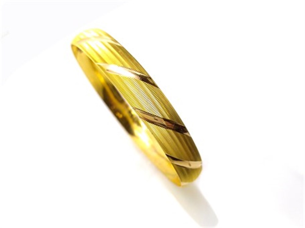 12,50gr CNC Bilezik 22 Ayar Altın
