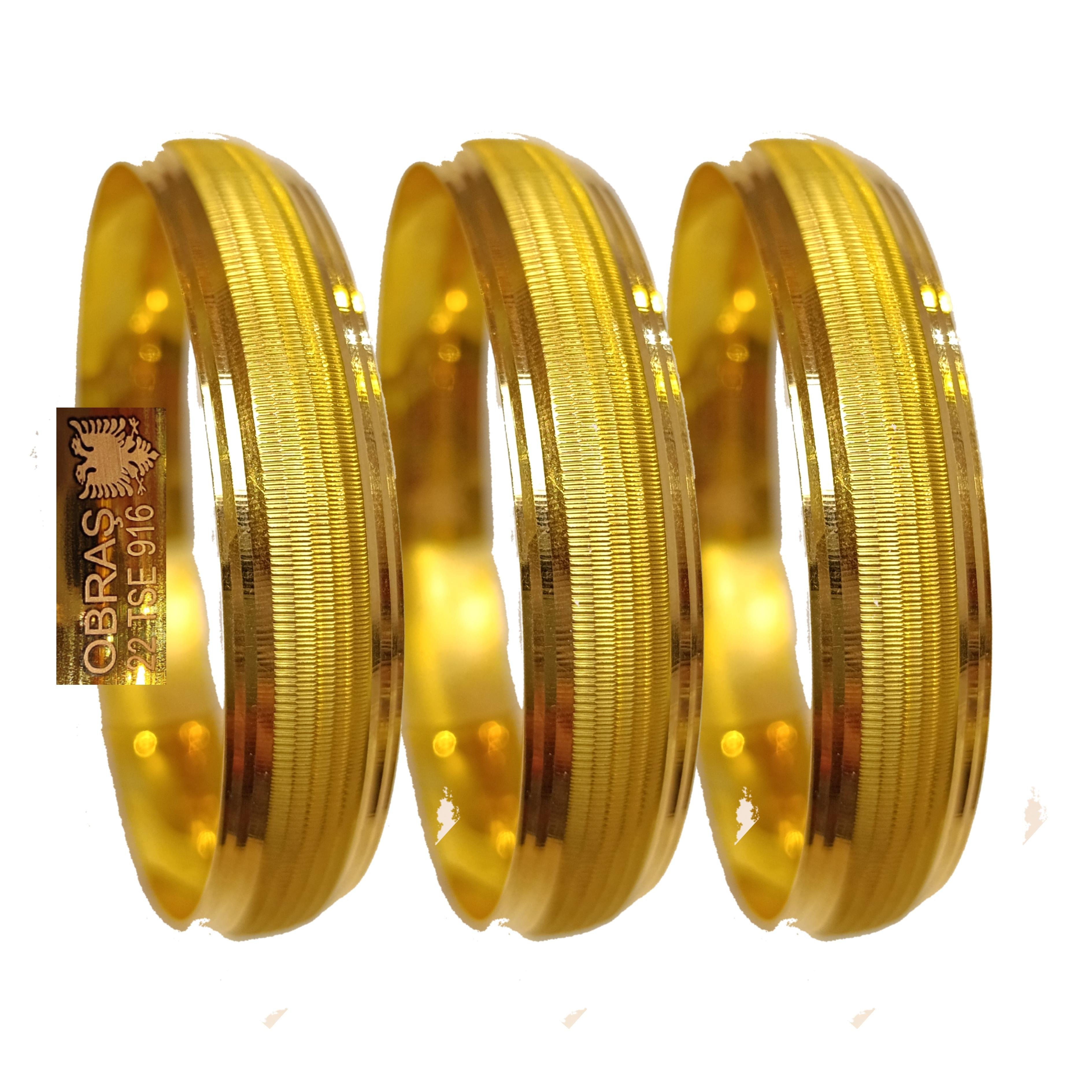 12,50gr İşçiliksiz Bilezik 22 Ayar Altın