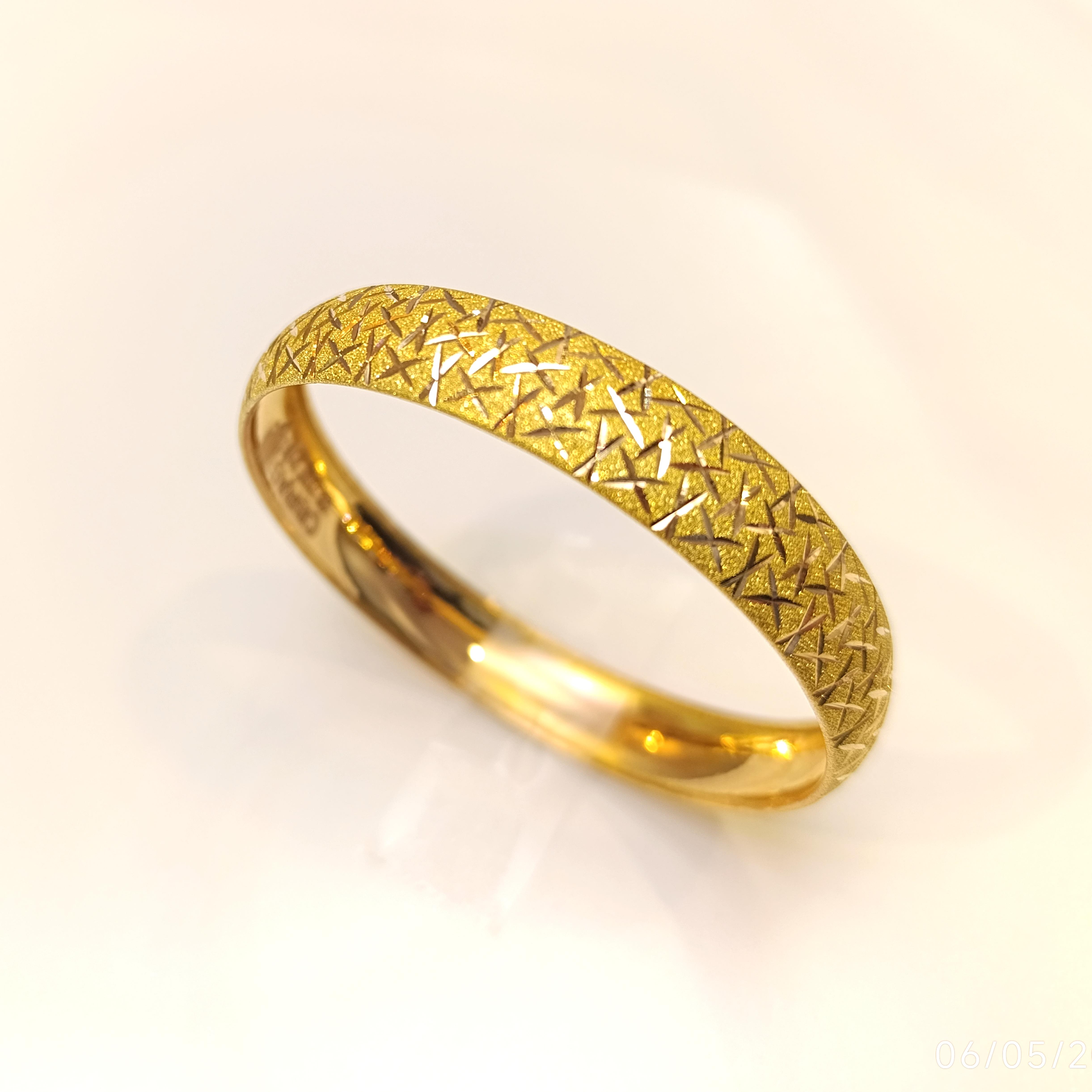 12gr Şarnel Kül Bilezik 22 Ayar Altın Yatırım ve Tasarruf 