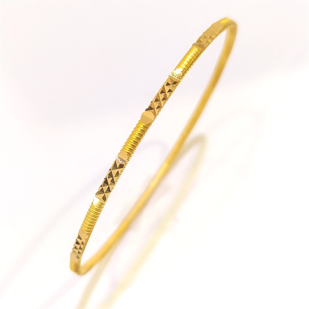 15.00gr Yıldızlı Ajda İŞÇİLİKSİZ Bilezik 22 Ayar Altın