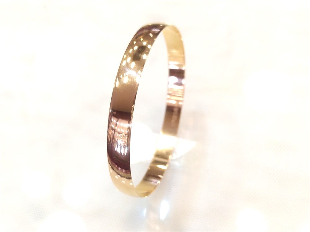 15gr  Bombeli Klasik Ray Bilezik 22 Ayar Altın