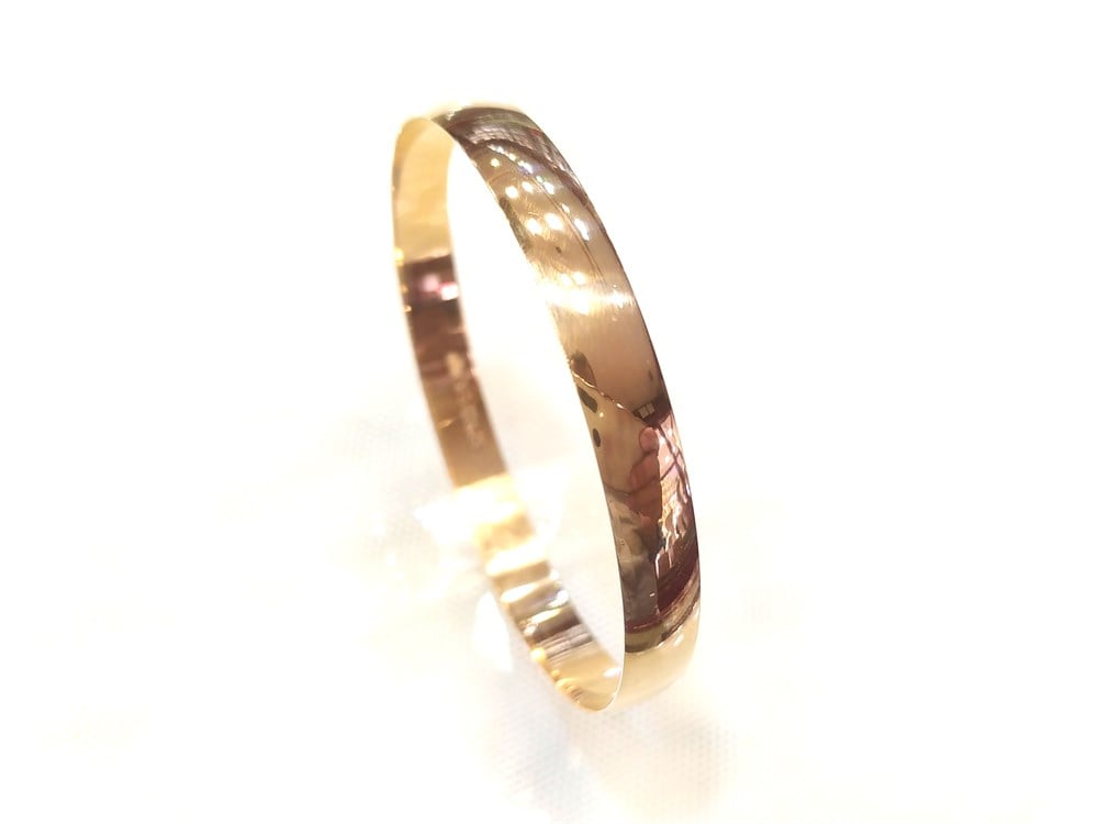 15gr  Bombeli Klasik Ray Bilezik 22 Ayar Altın