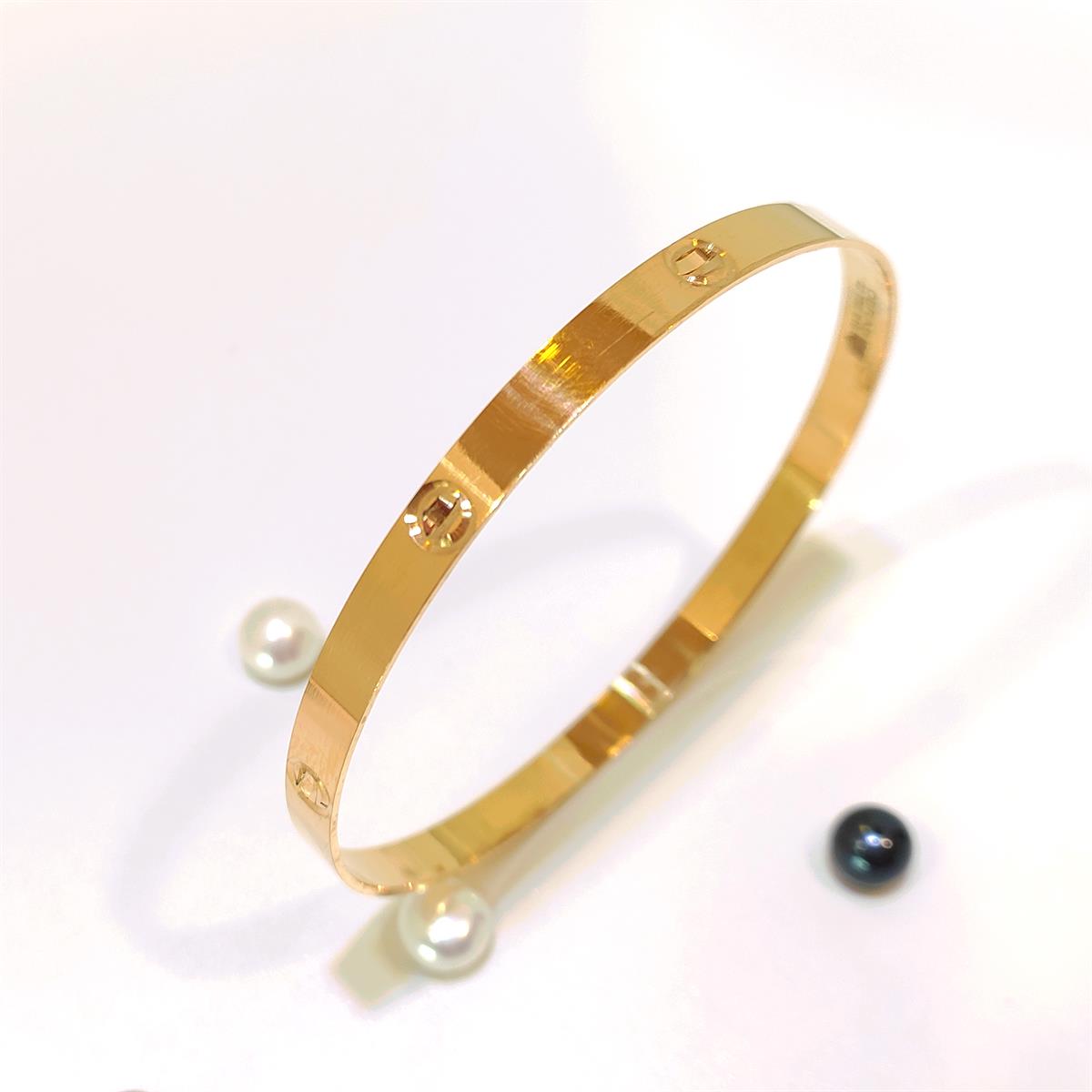 15gr  İşçiliksiz Ray Bilezik 22 Ayar Altın Tasarruf Yatırım