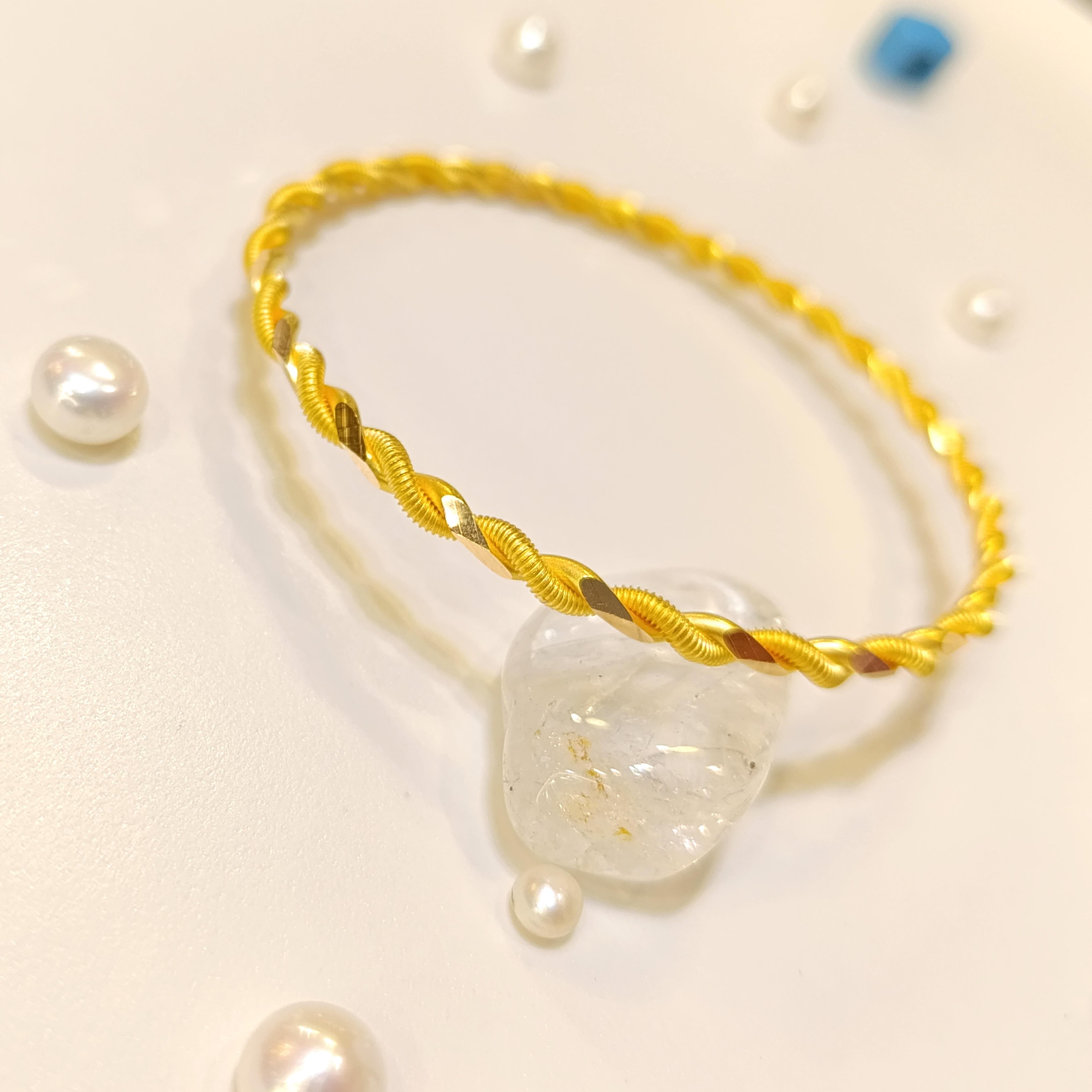 15gr İşçiliksiz İkili Klavuz Burma Bilezik 22 Ayar Yatırım ve Tasarruf