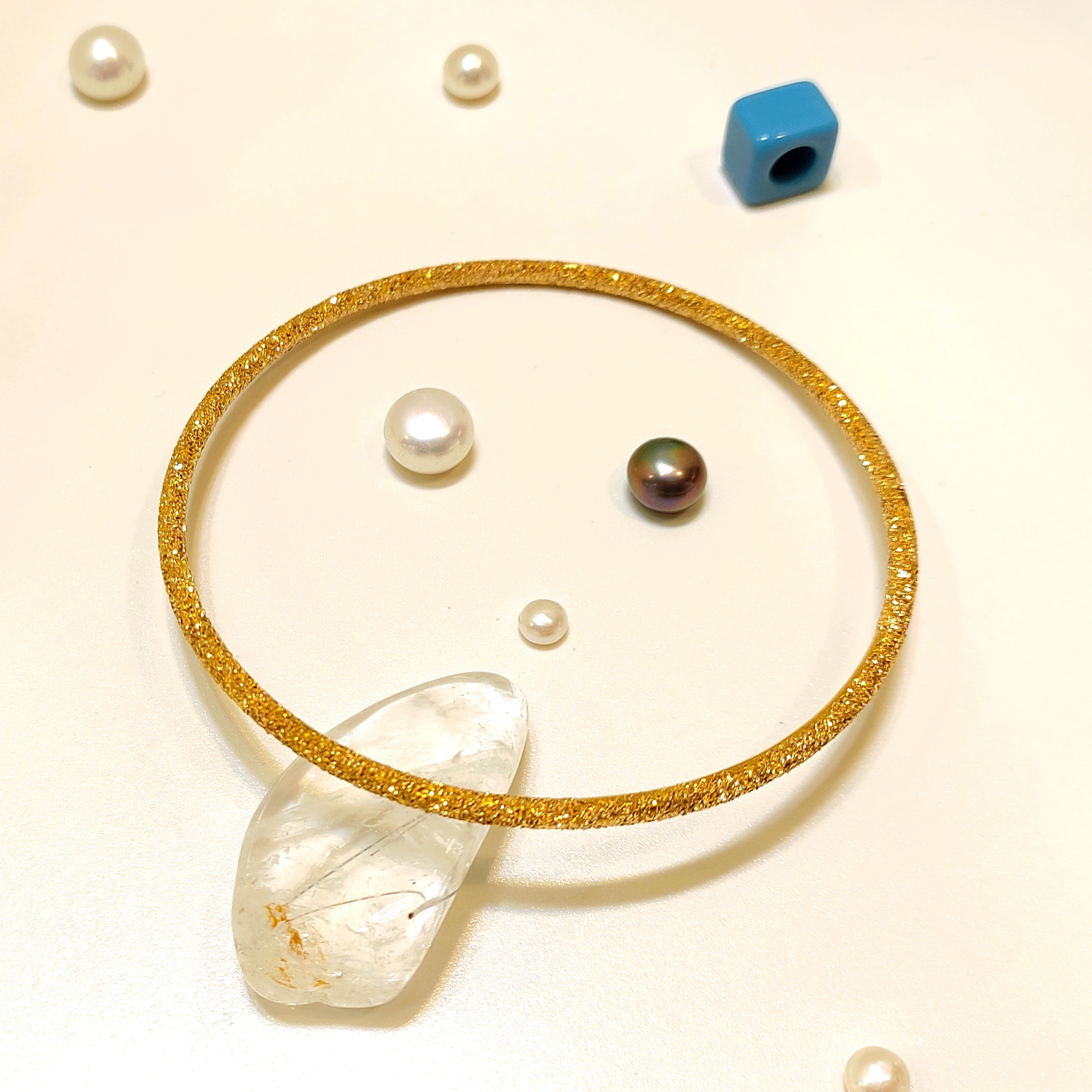 15gr  İşçiliksiz Simli Ajda Bilezik 22 Ayar Altın Tasarruf Yatırım