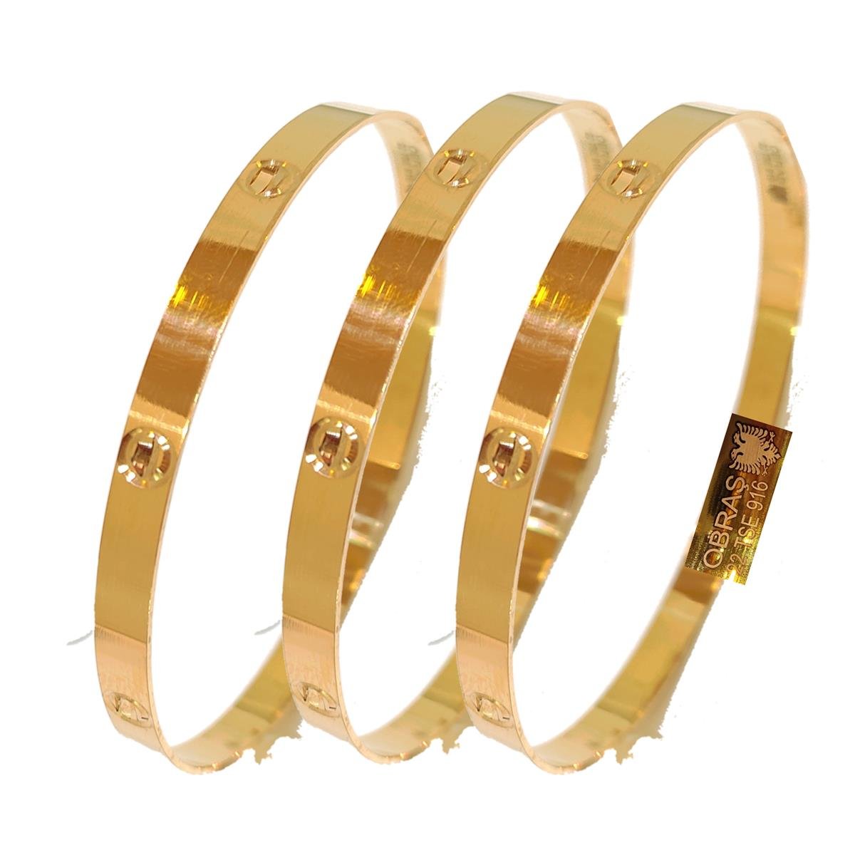 15gr  İşçiliksiz Ray Bilezik 22 Ayar Altın Tasarruf Yatırım