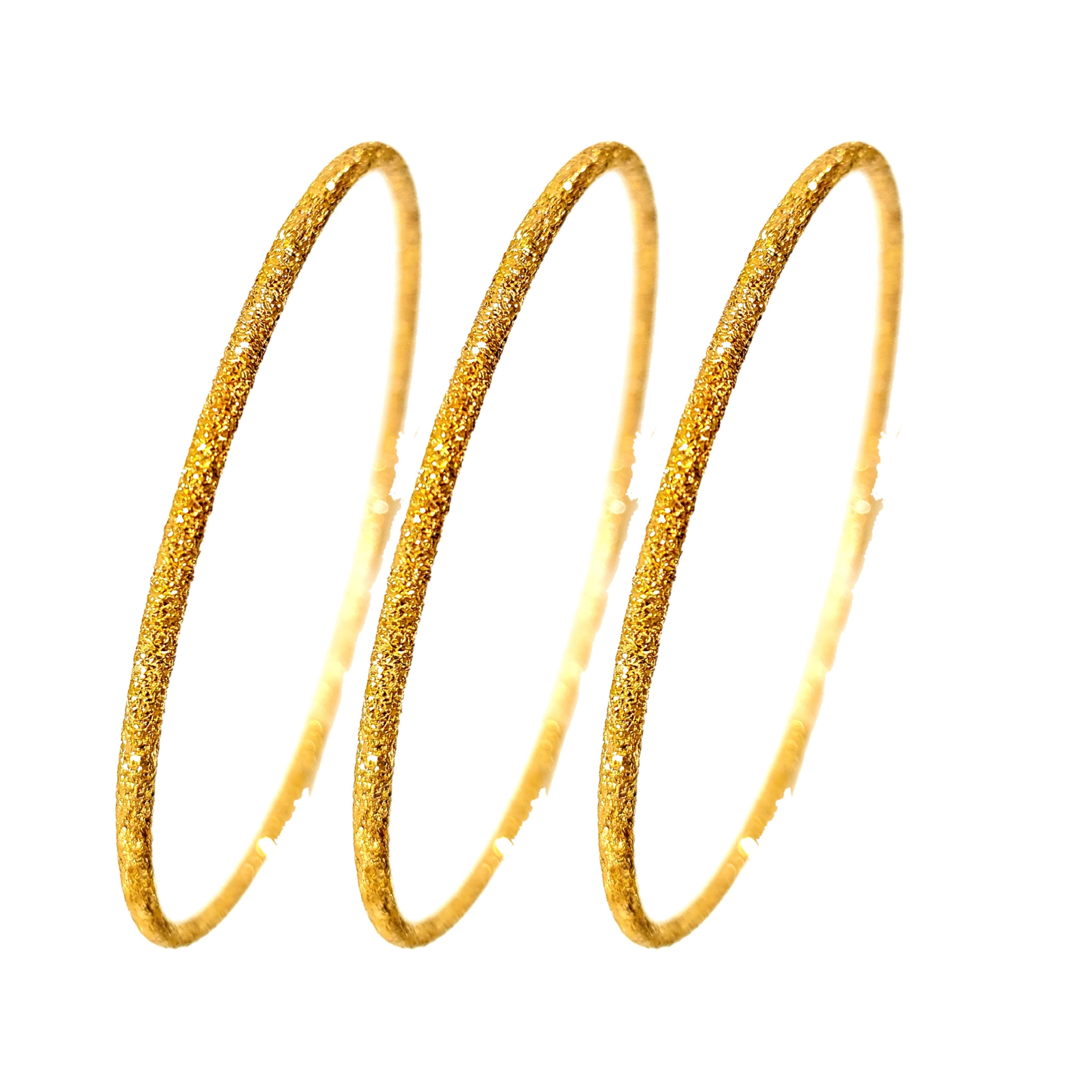 15gr  İşçiliksiz Simli Ajda Bilezik 22 Ayar Altın Tasarruf Yatırım